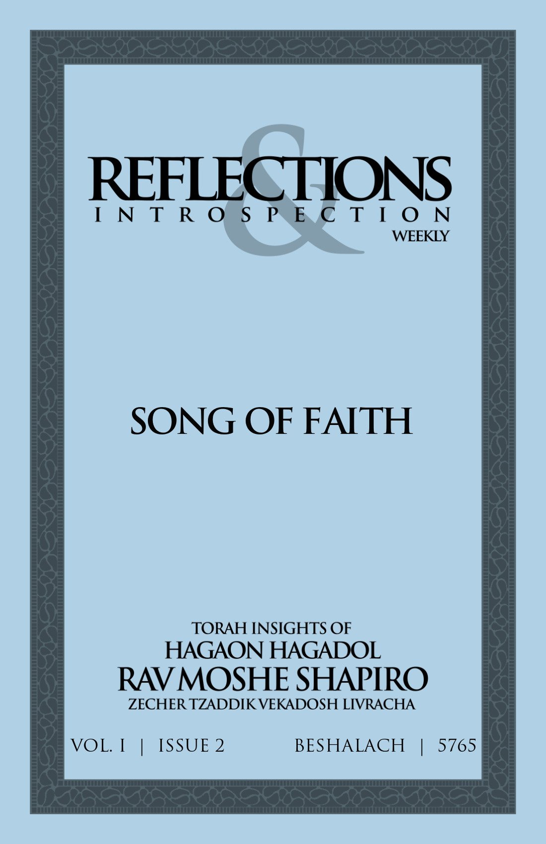 Cover of Song of Faith