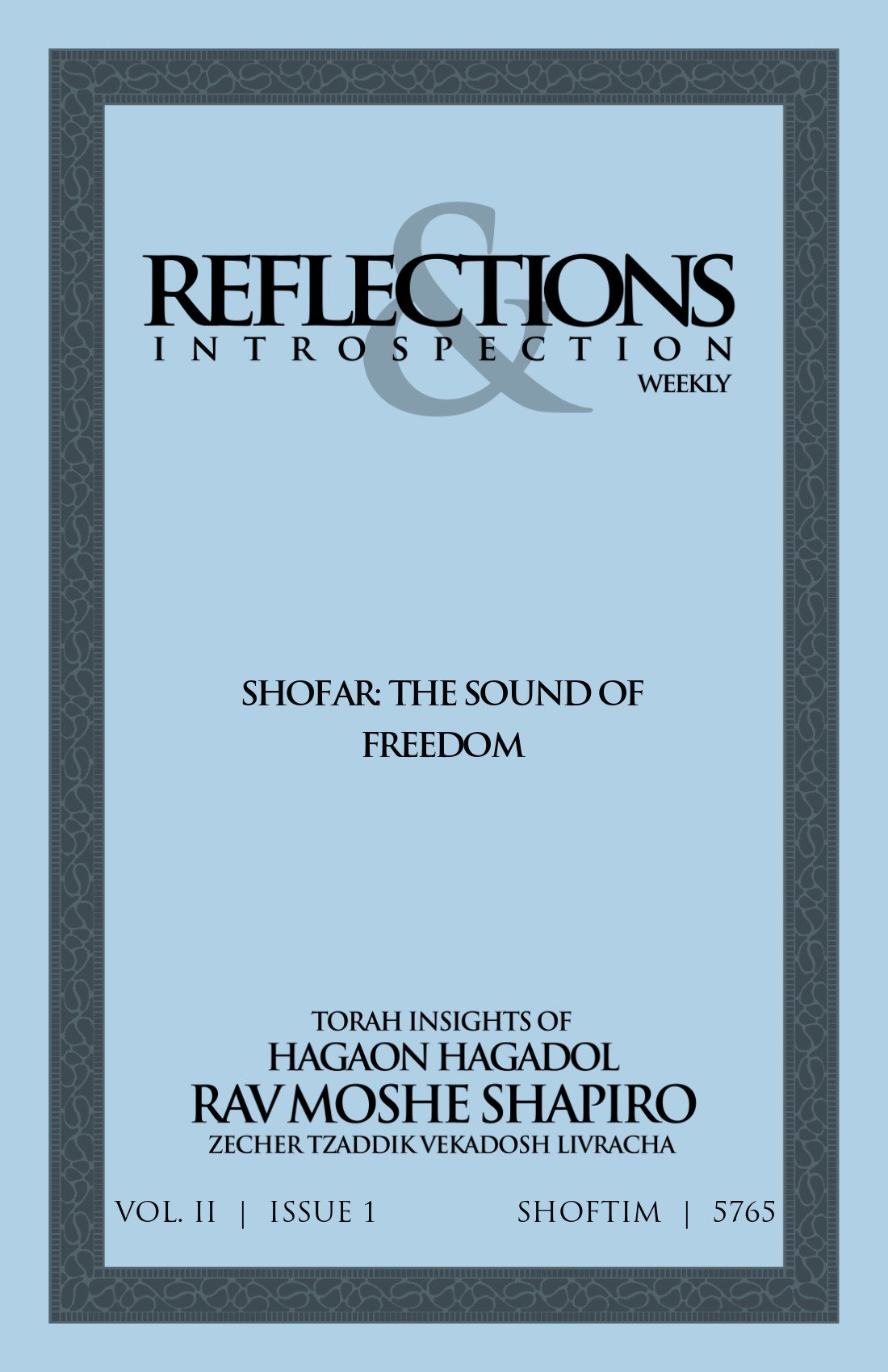 Cover of Shofar: The Sound of Freedom