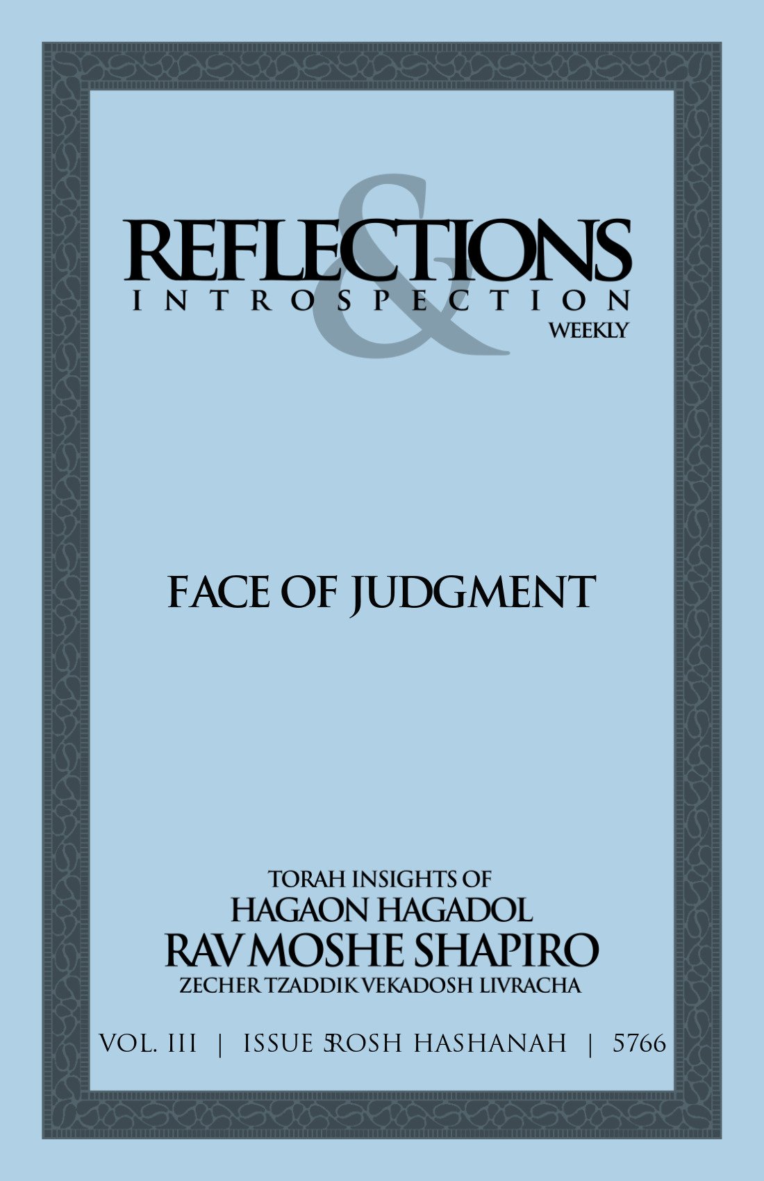 Cover of Face of Judgment