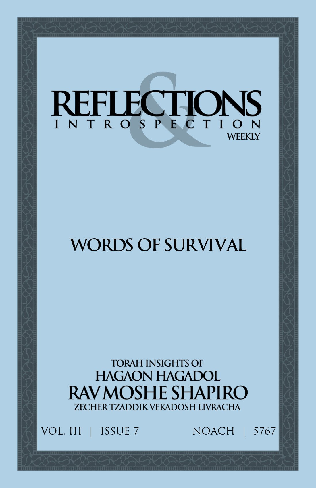 Cover of Words of Survival
