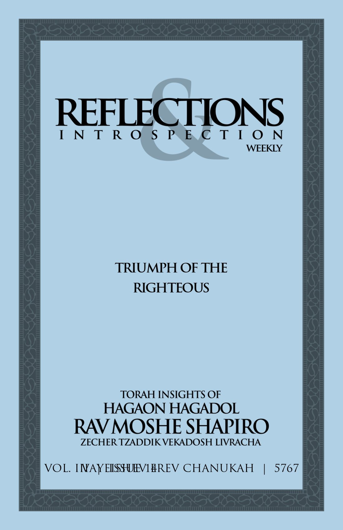Cover of Triumph of the Righteous