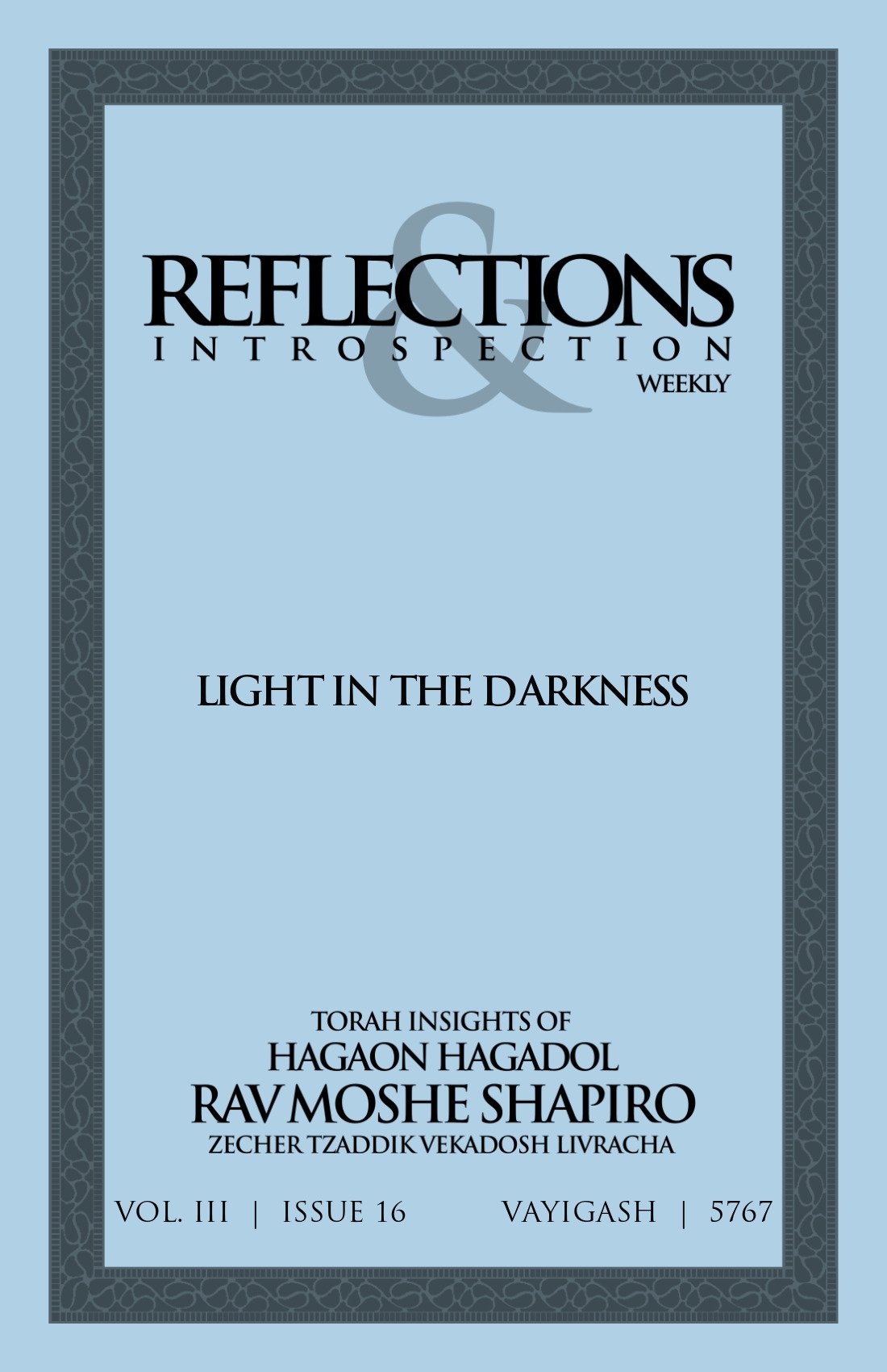 Cover of Light in the Darkness