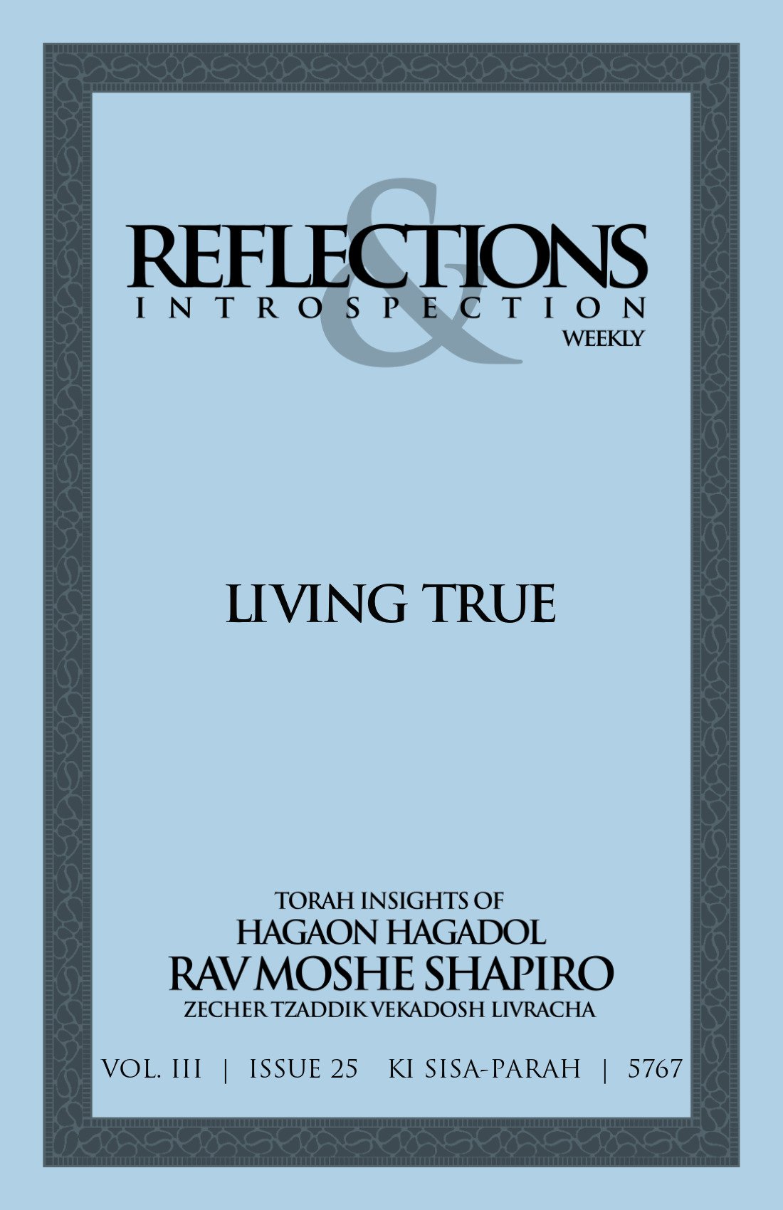 Cover of Living True