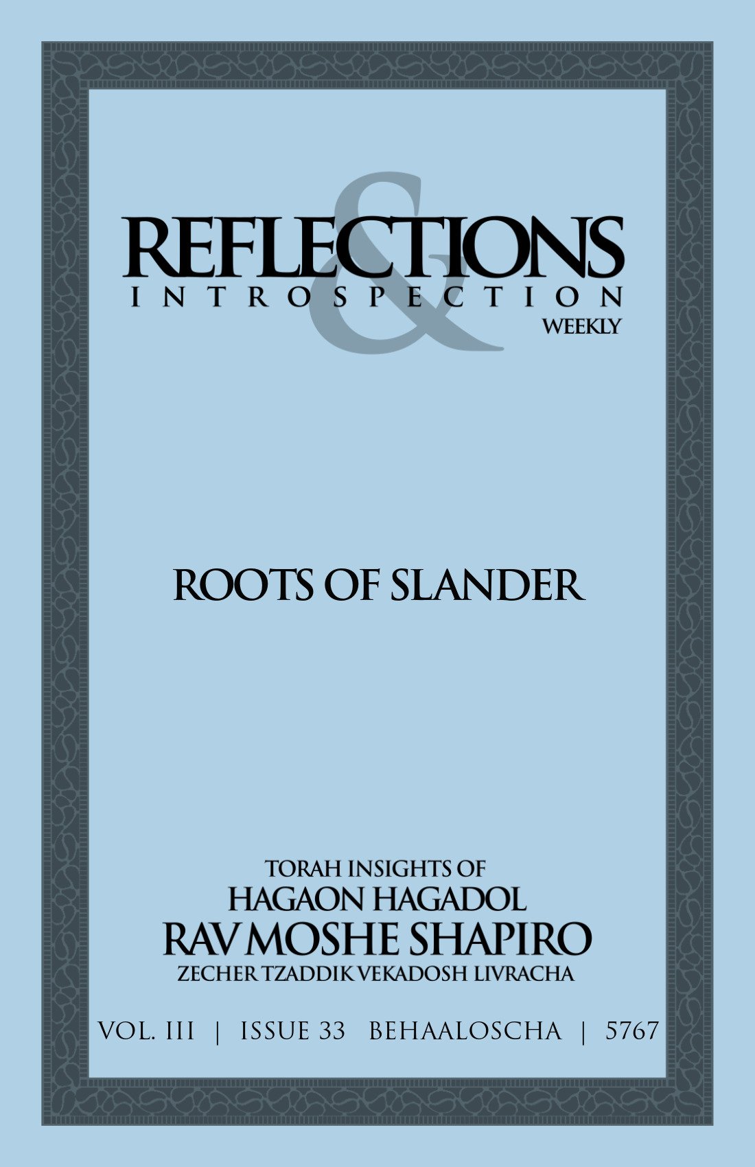 Cover of Roots of Slander