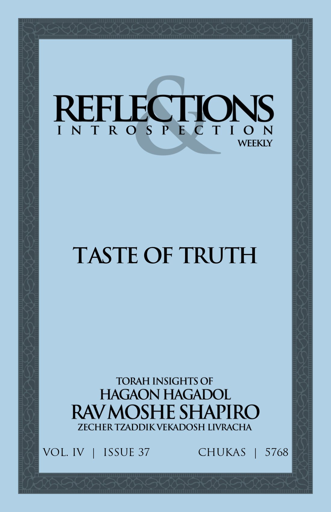 Cover of Taste of Truth