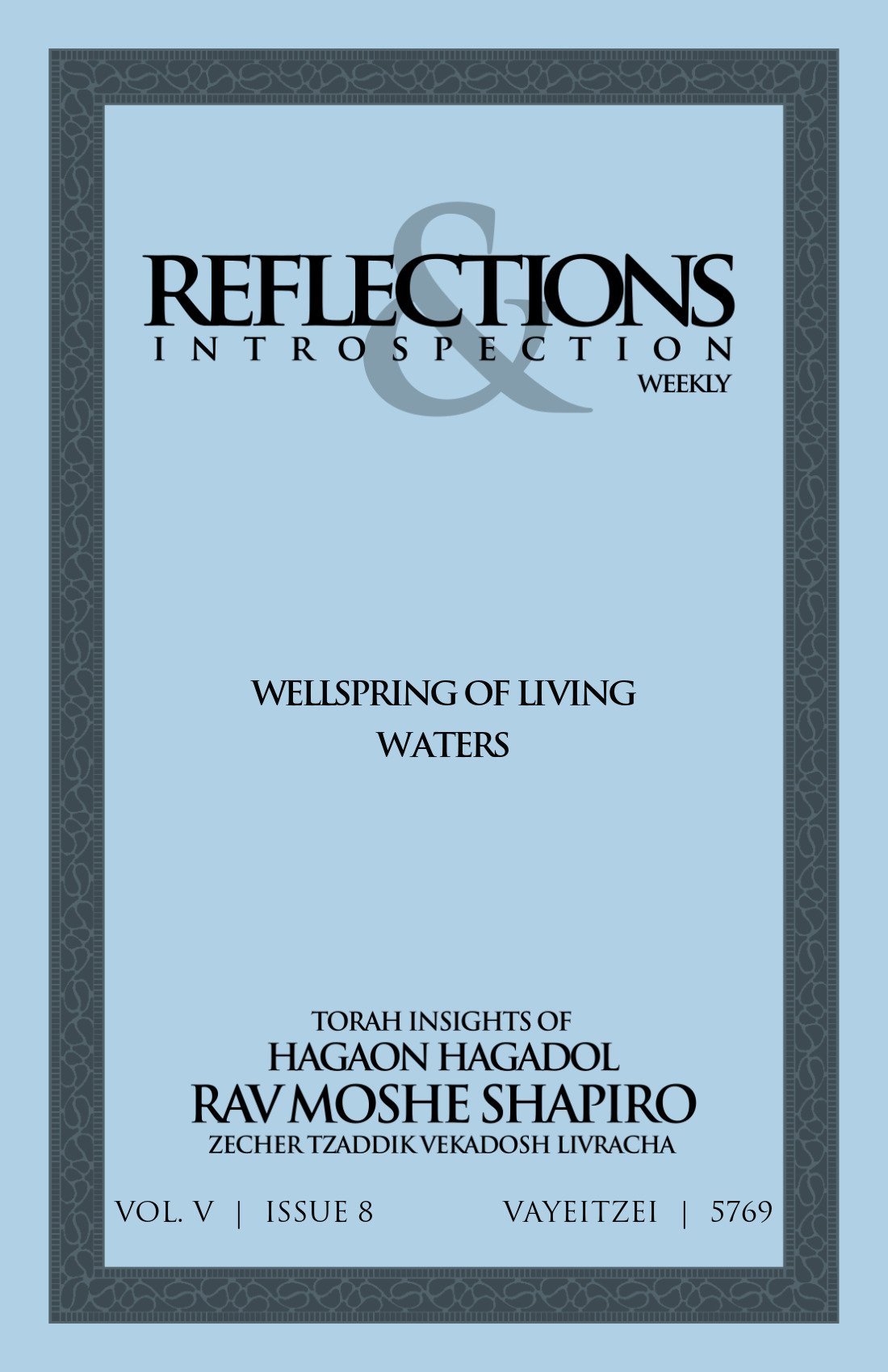 Cover of Wellspring of Living Waters