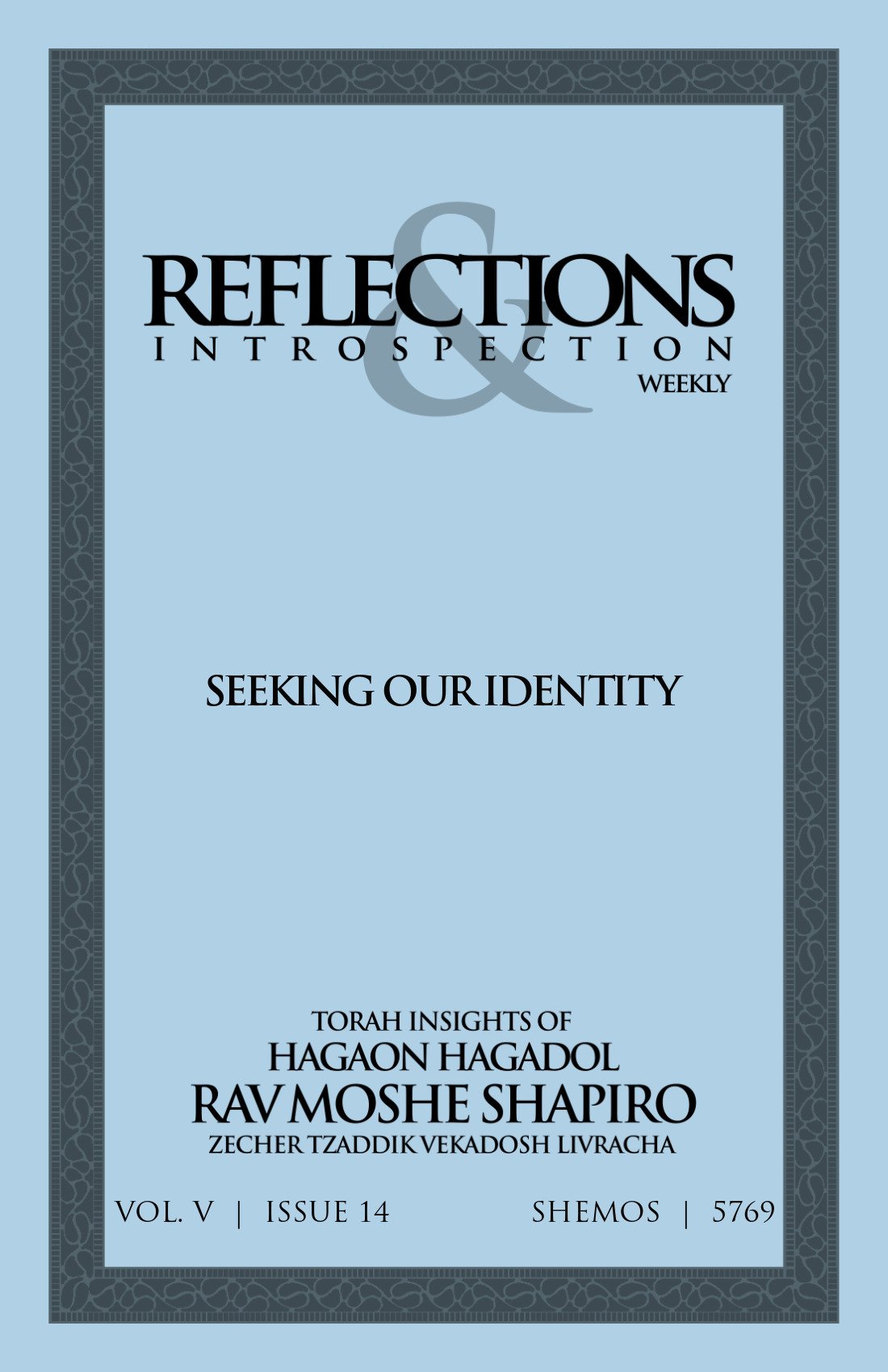 Cover of Seeking our Identity