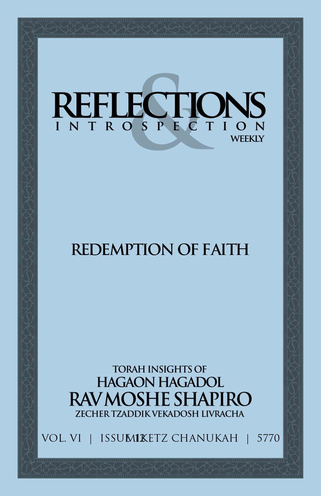 Cover of Redemption of Faith
