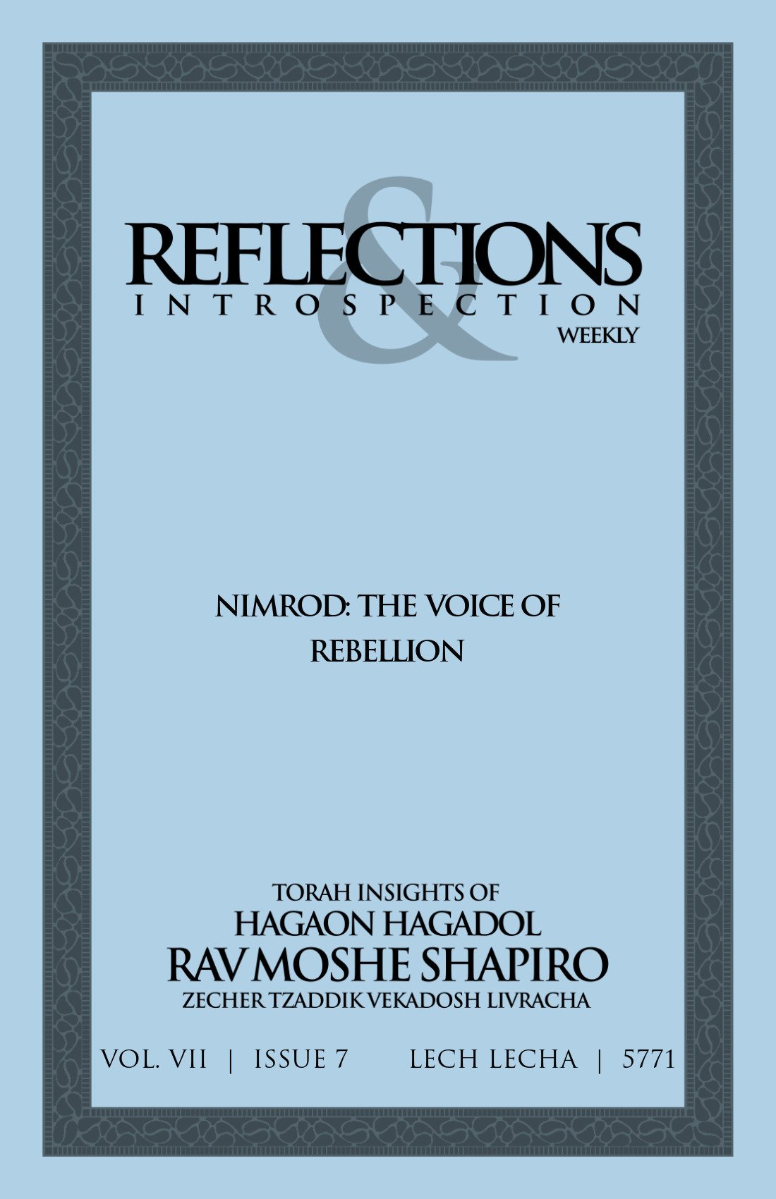 Cover of Nimrod: The Voice of Rebellion