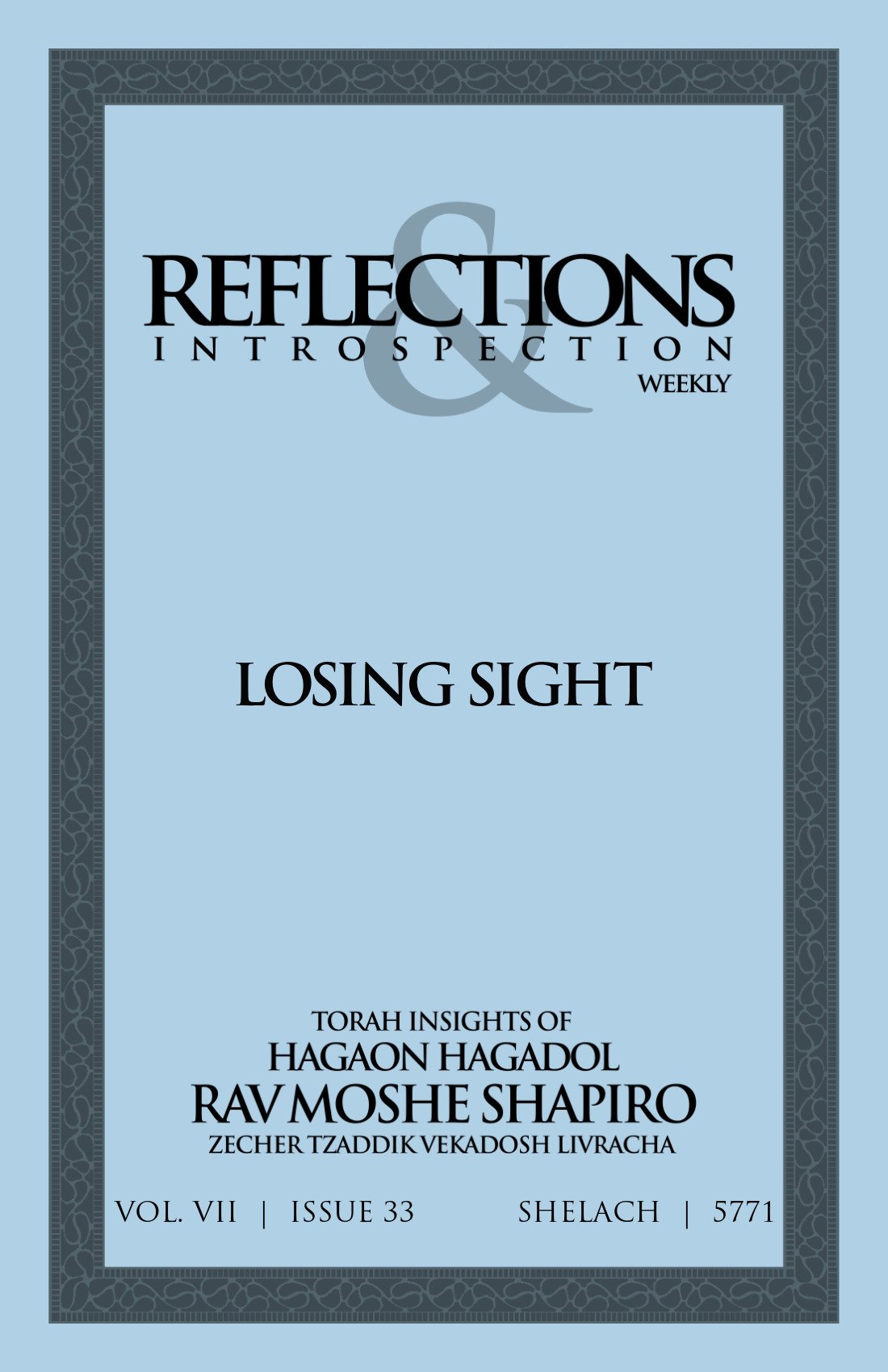 Cover of Losing Sight