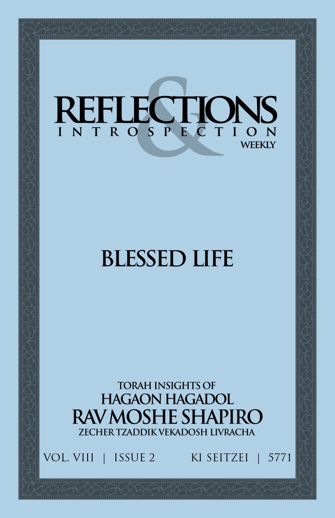 Cover of Blessed Life