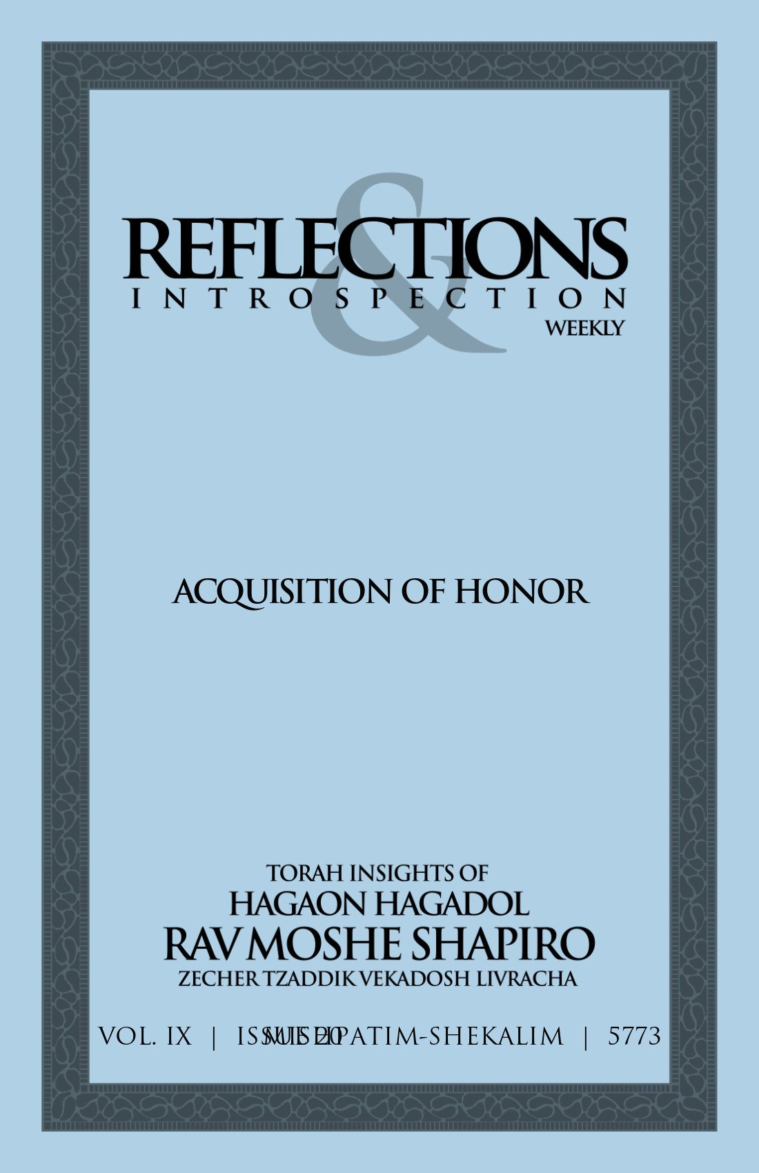 Cover of Acquisition of Honor