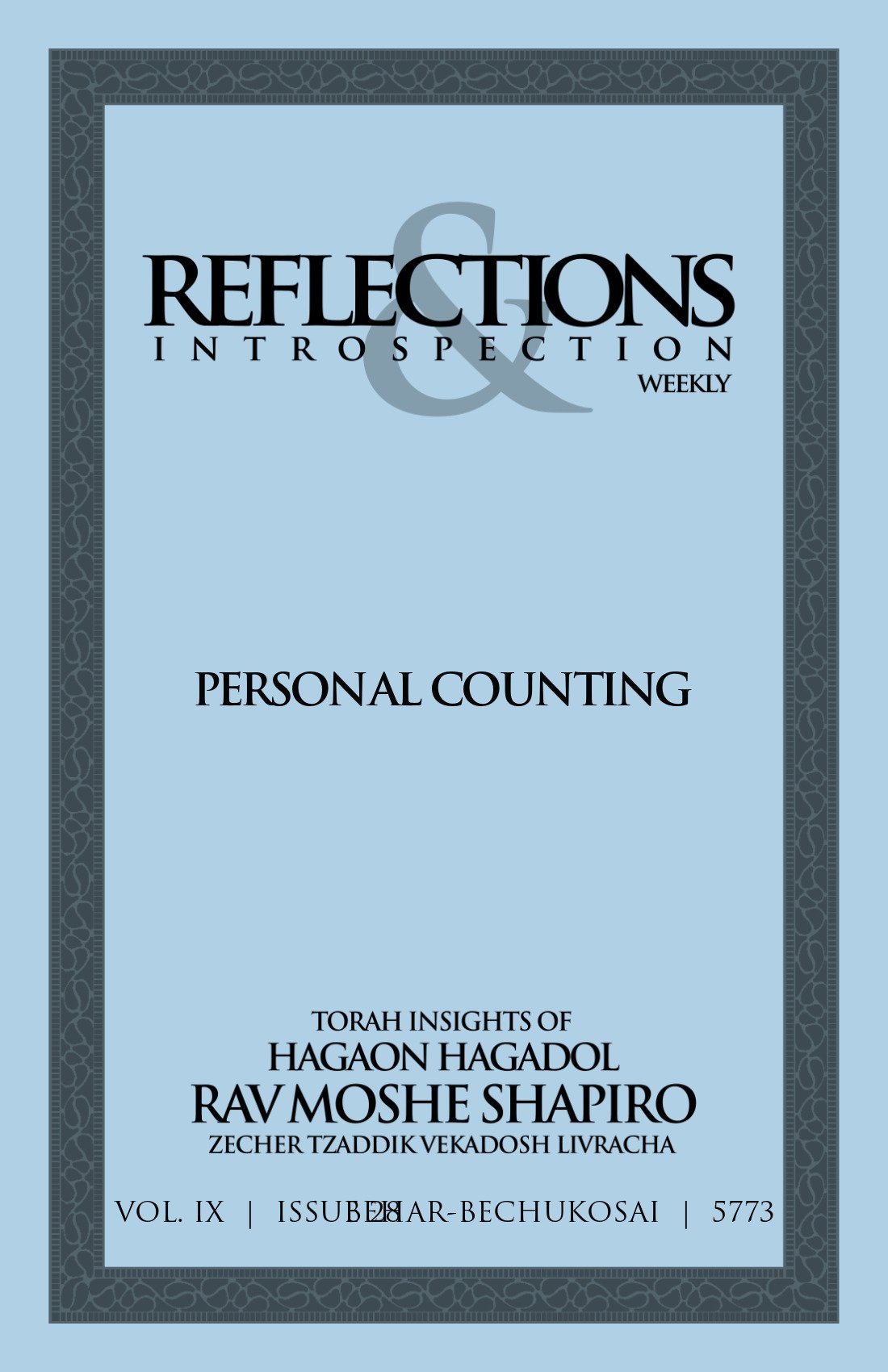 Cover of Personal Counting
