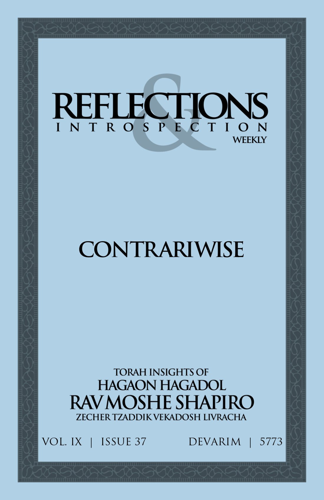 Cover of Contrariwise