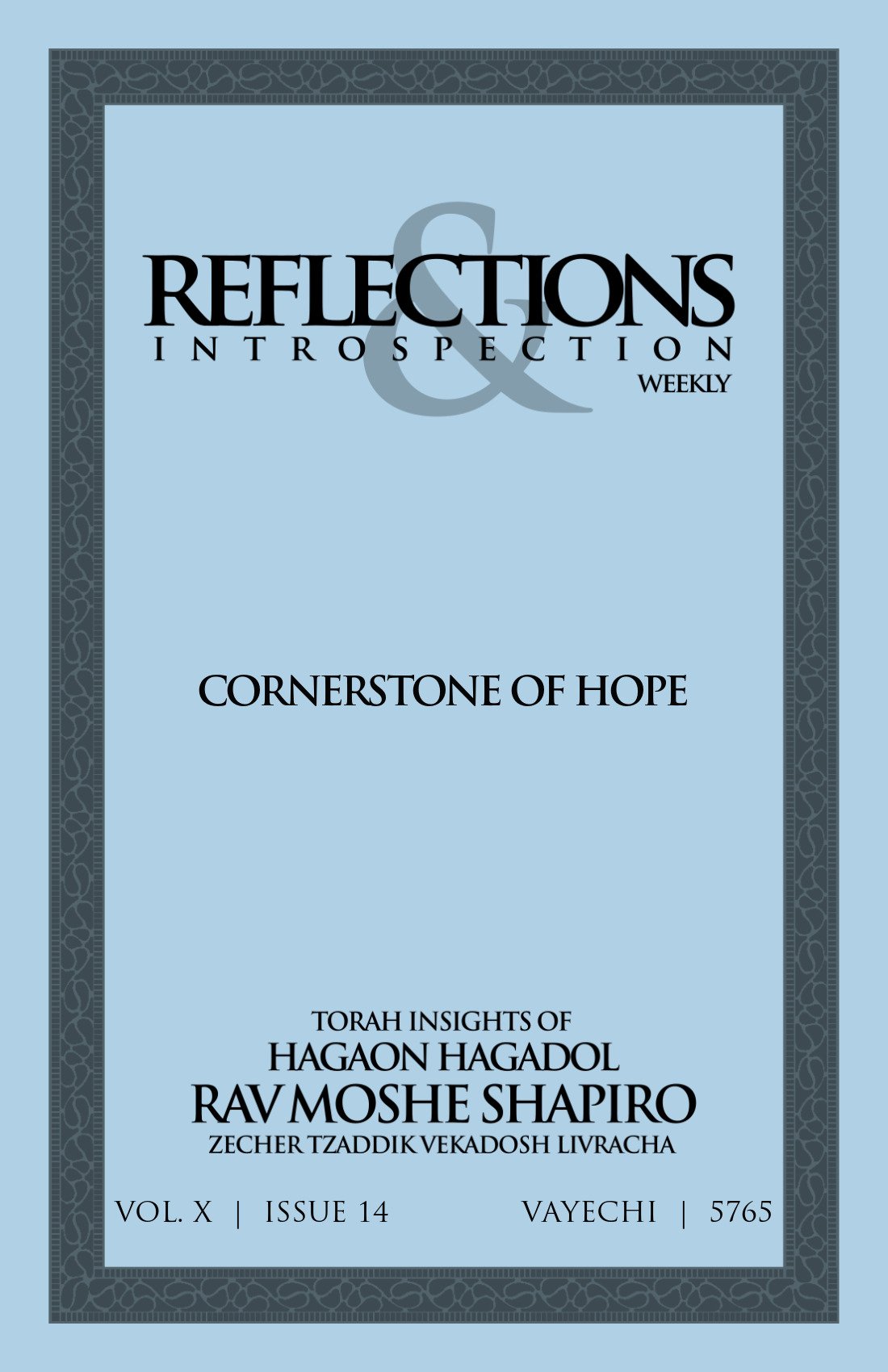 Cover of Cornerstone of Hope