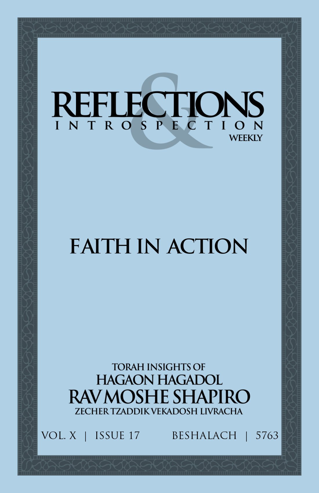 Cover of Faith in Action