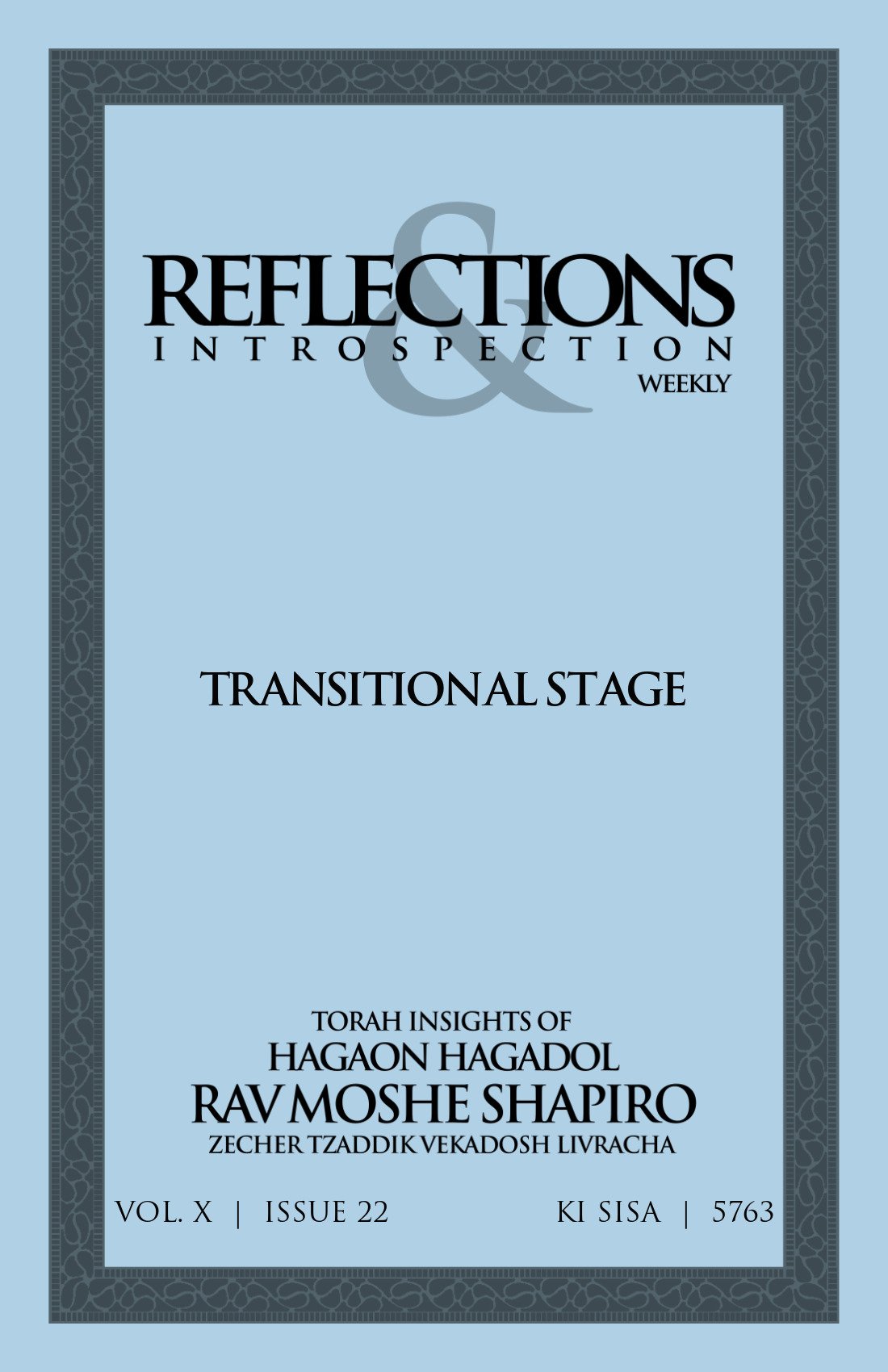 Cover of Transitional Stage