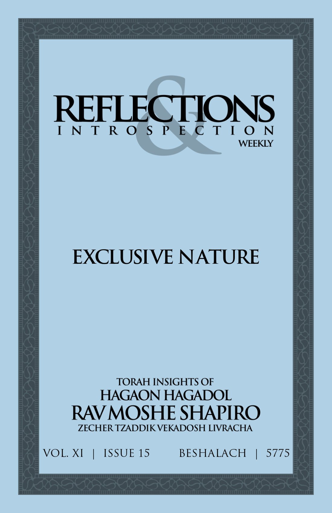 Cover of Exclusive Nature