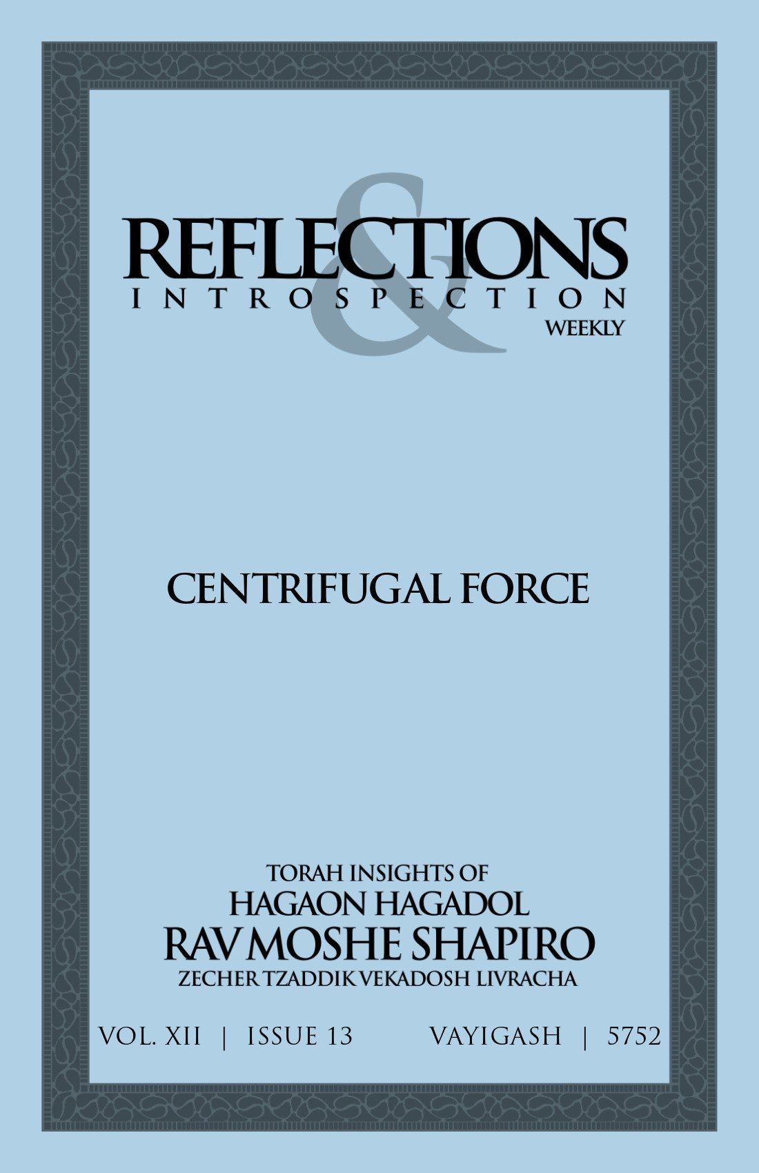 Cover of Centrifugal Force