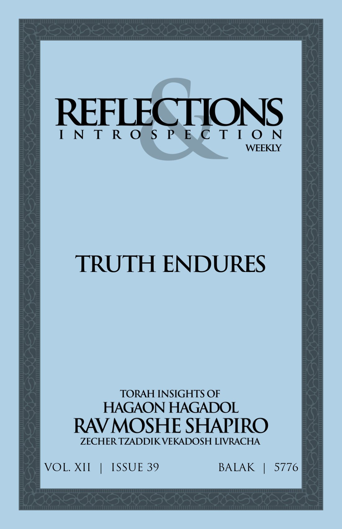 Cover of Truth Endures