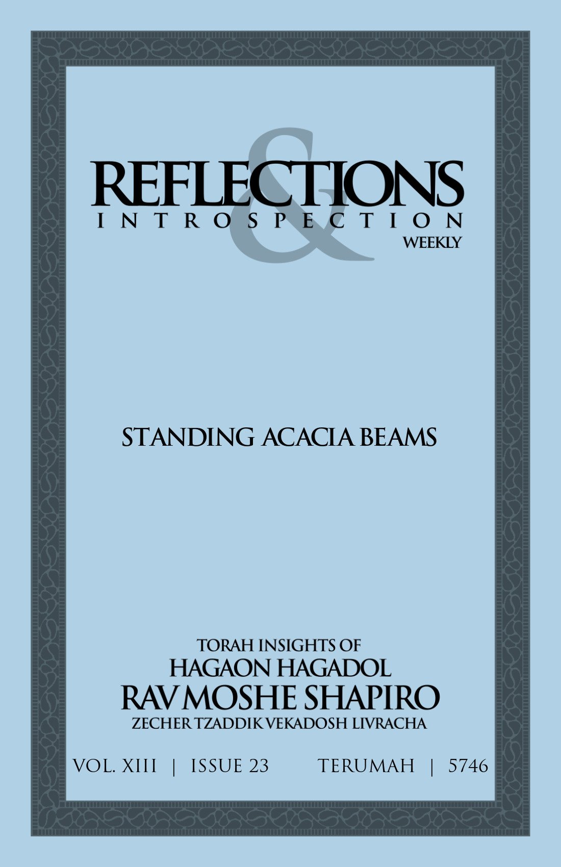 Cover of Standing Acacia Beams