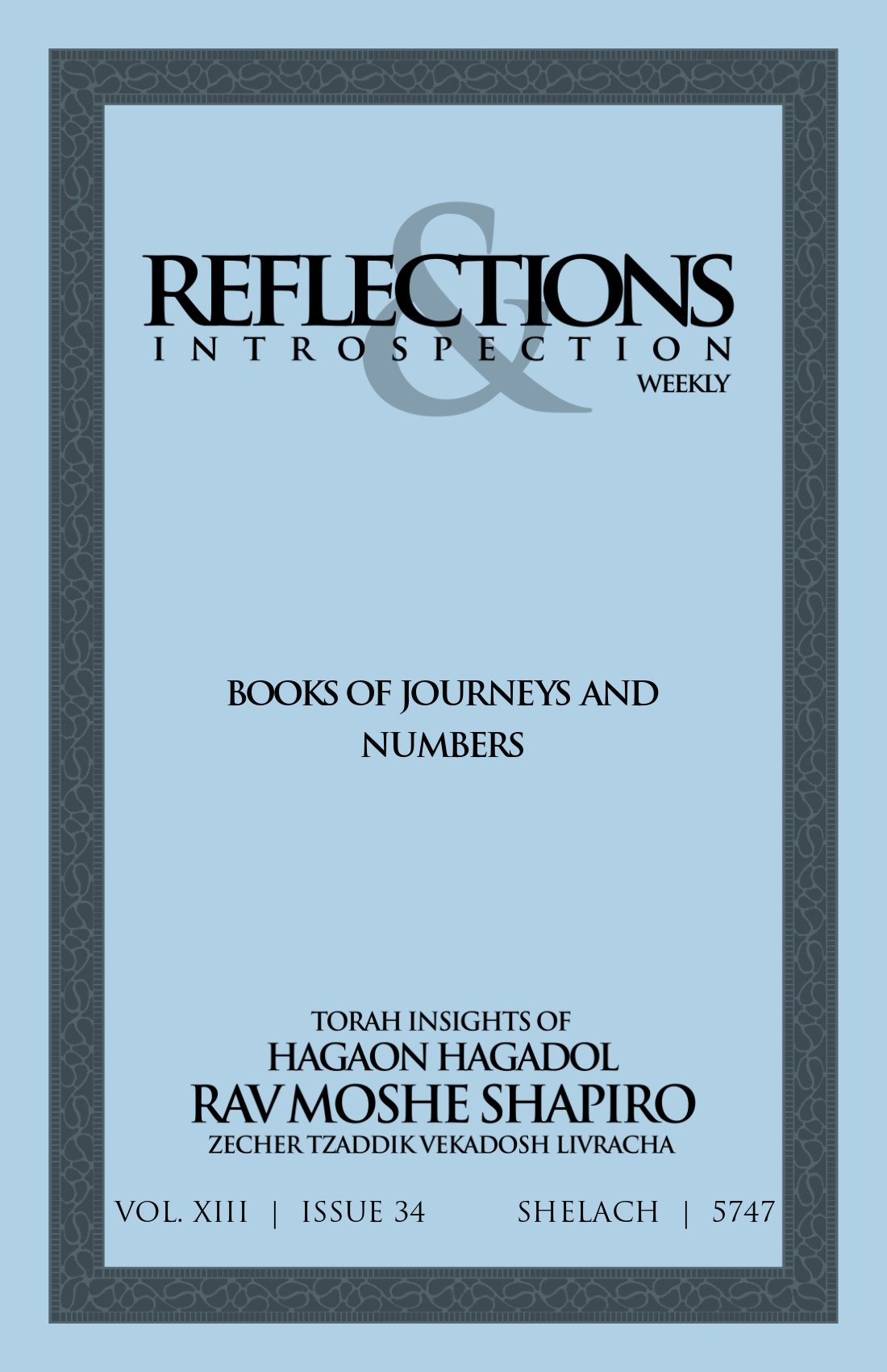 Cover of Books of Journeys and Numbers