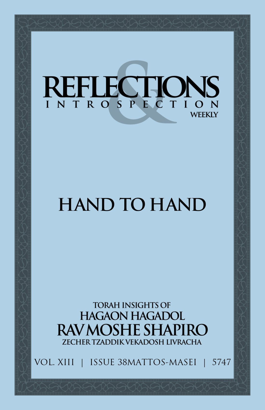 Cover of Hand to Hand