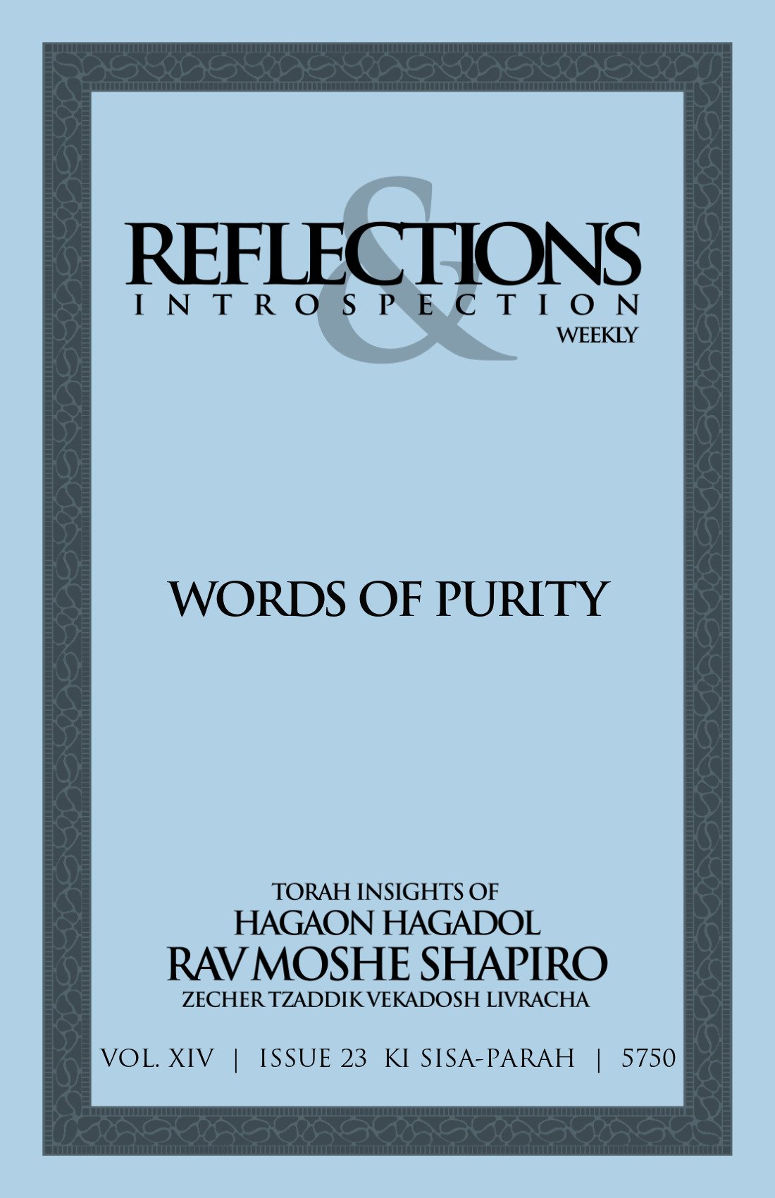 Cover of Words of Purity