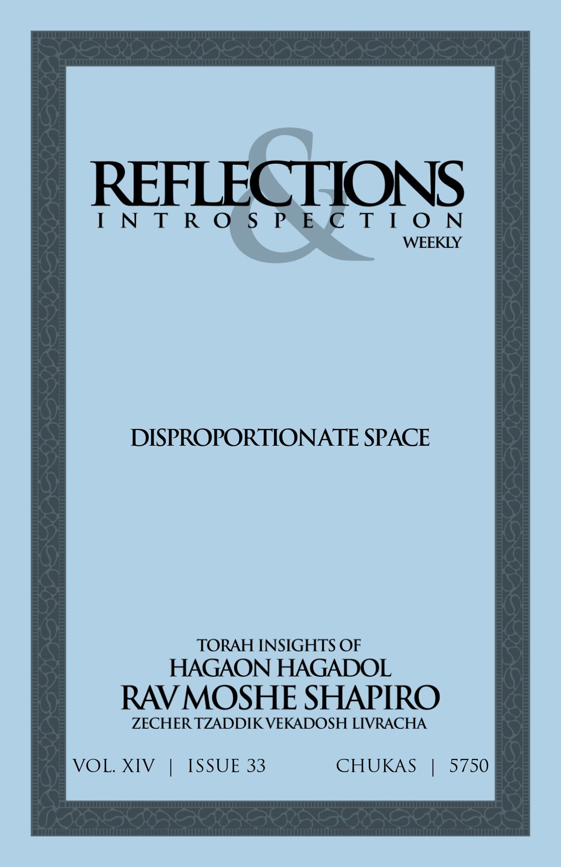 Cover of Disproportionate Space