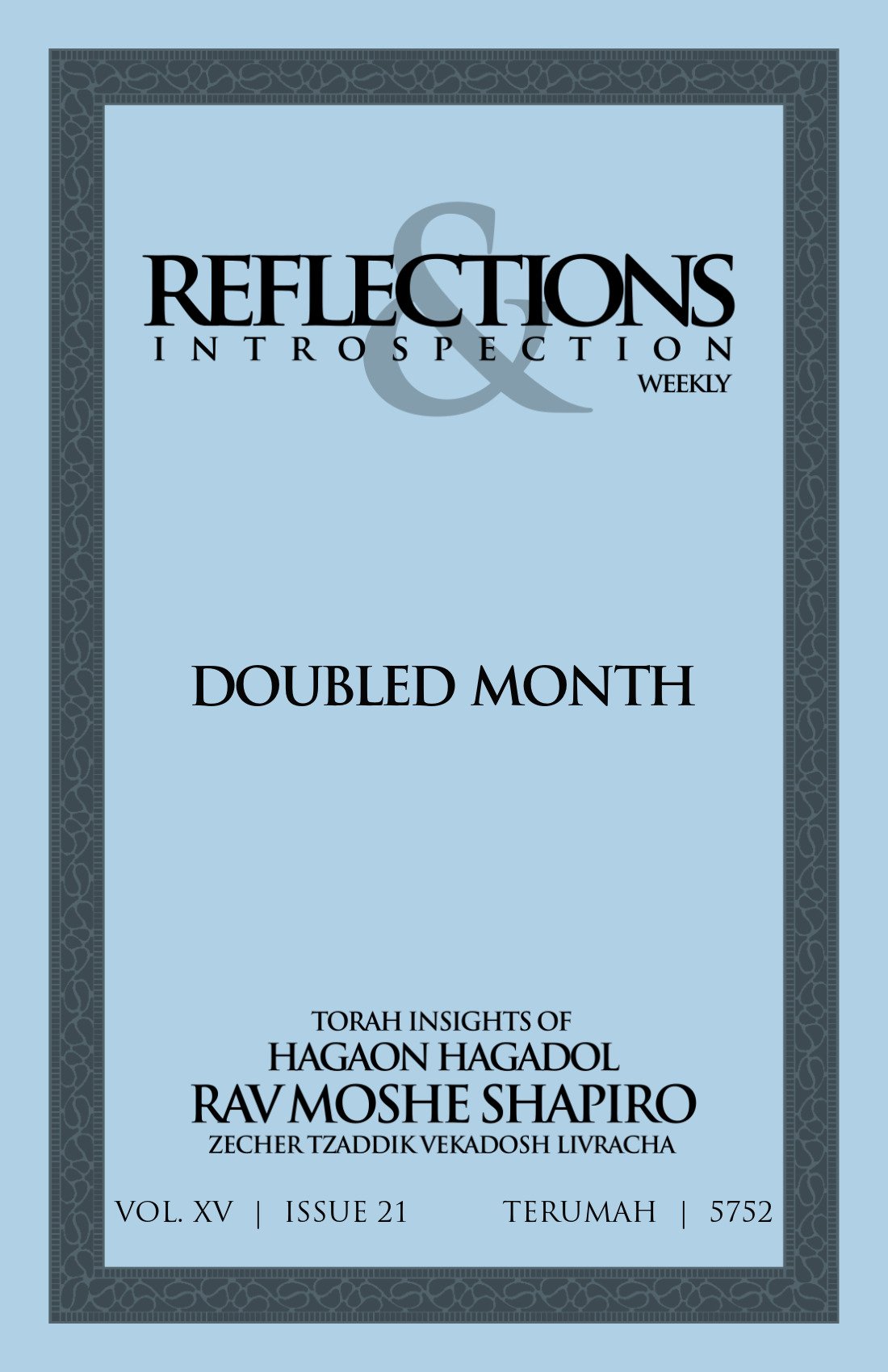 Cover of Doubled Month