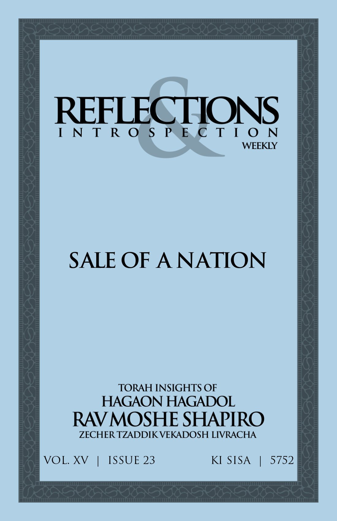Cover of Sale of a Nation
