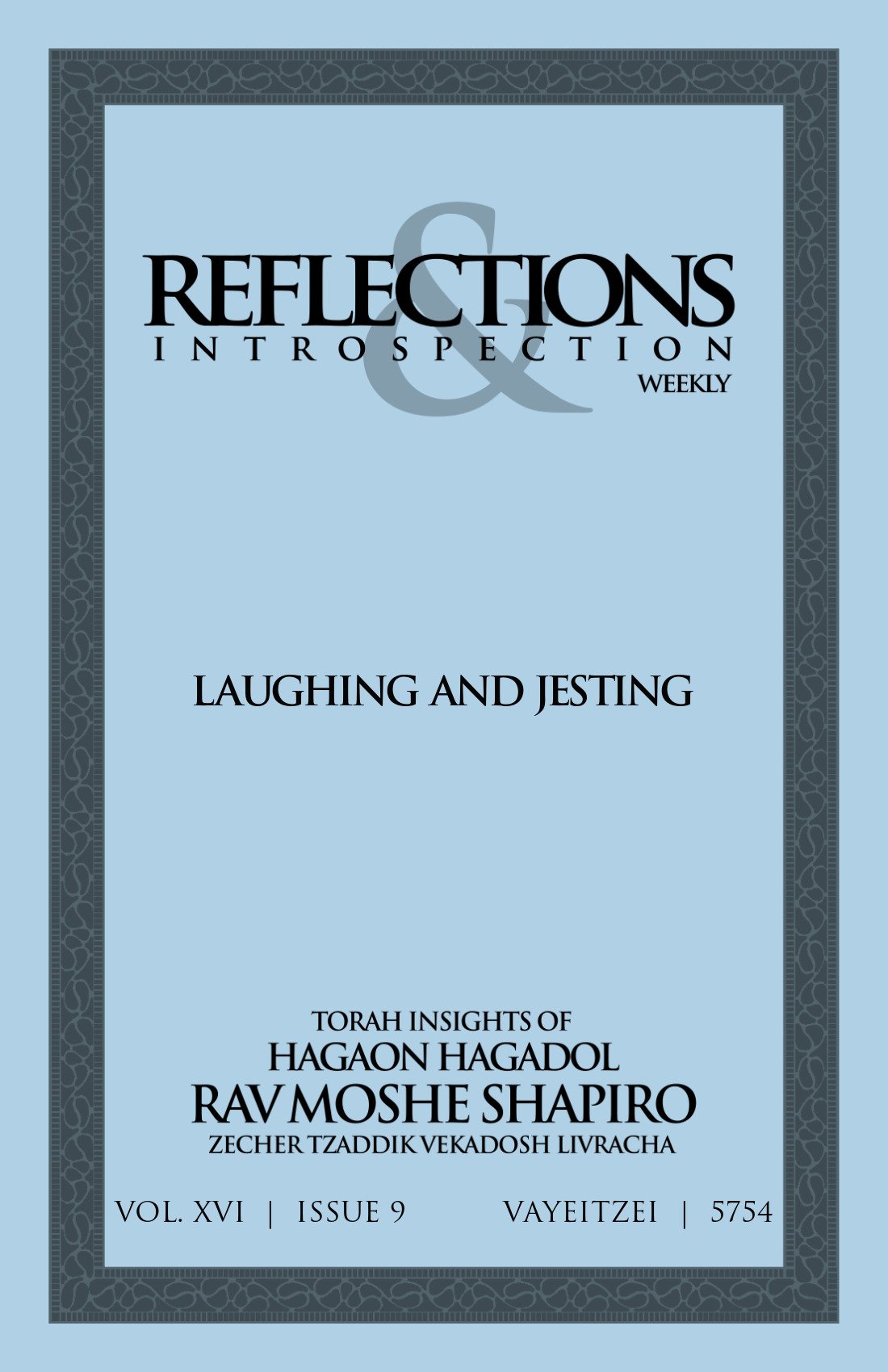 Cover of Laughing and Jesting