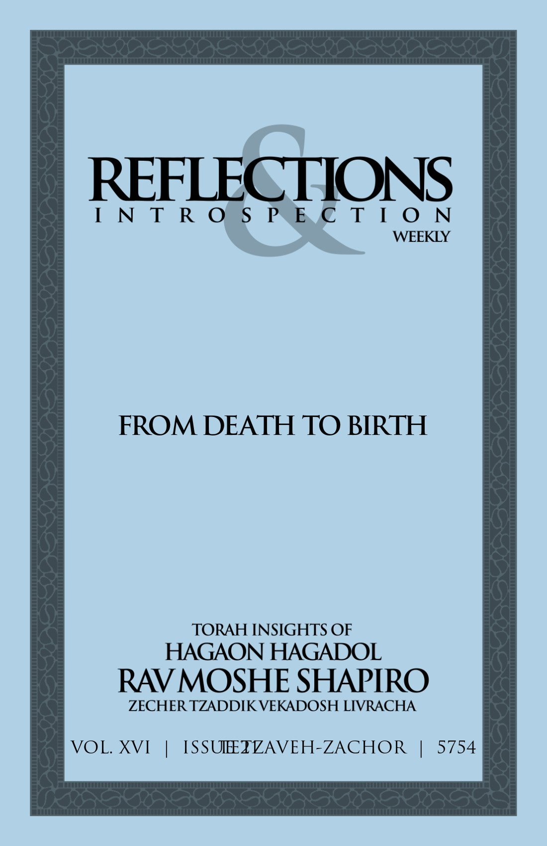 Cover of From Death to Birth