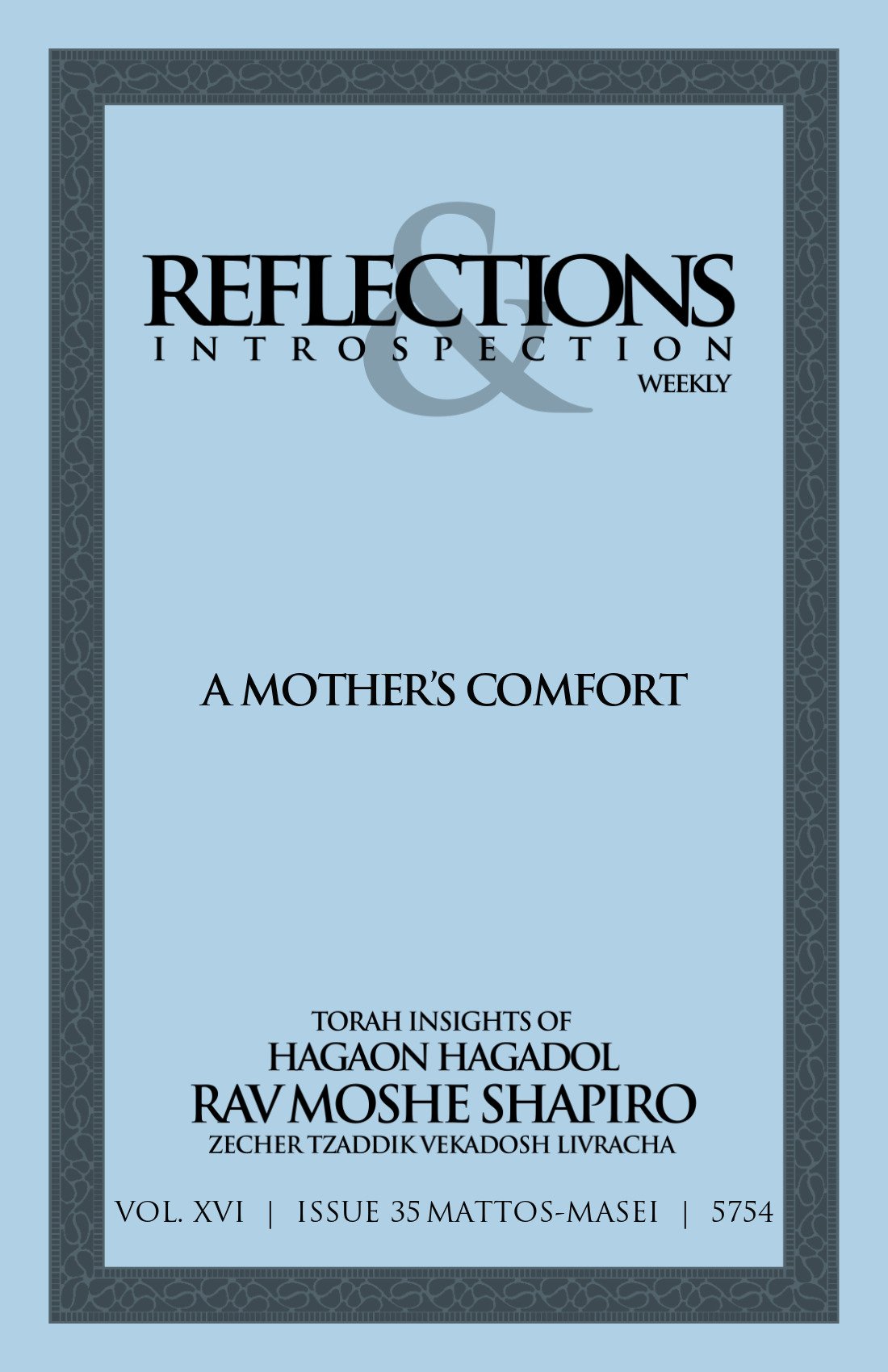 Cover of A Mother’s Comfort