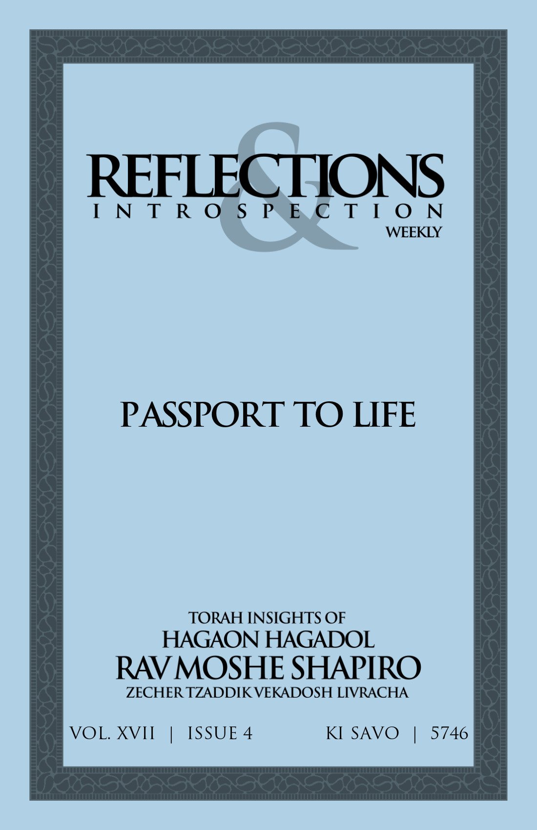 Cover of Passport to Life