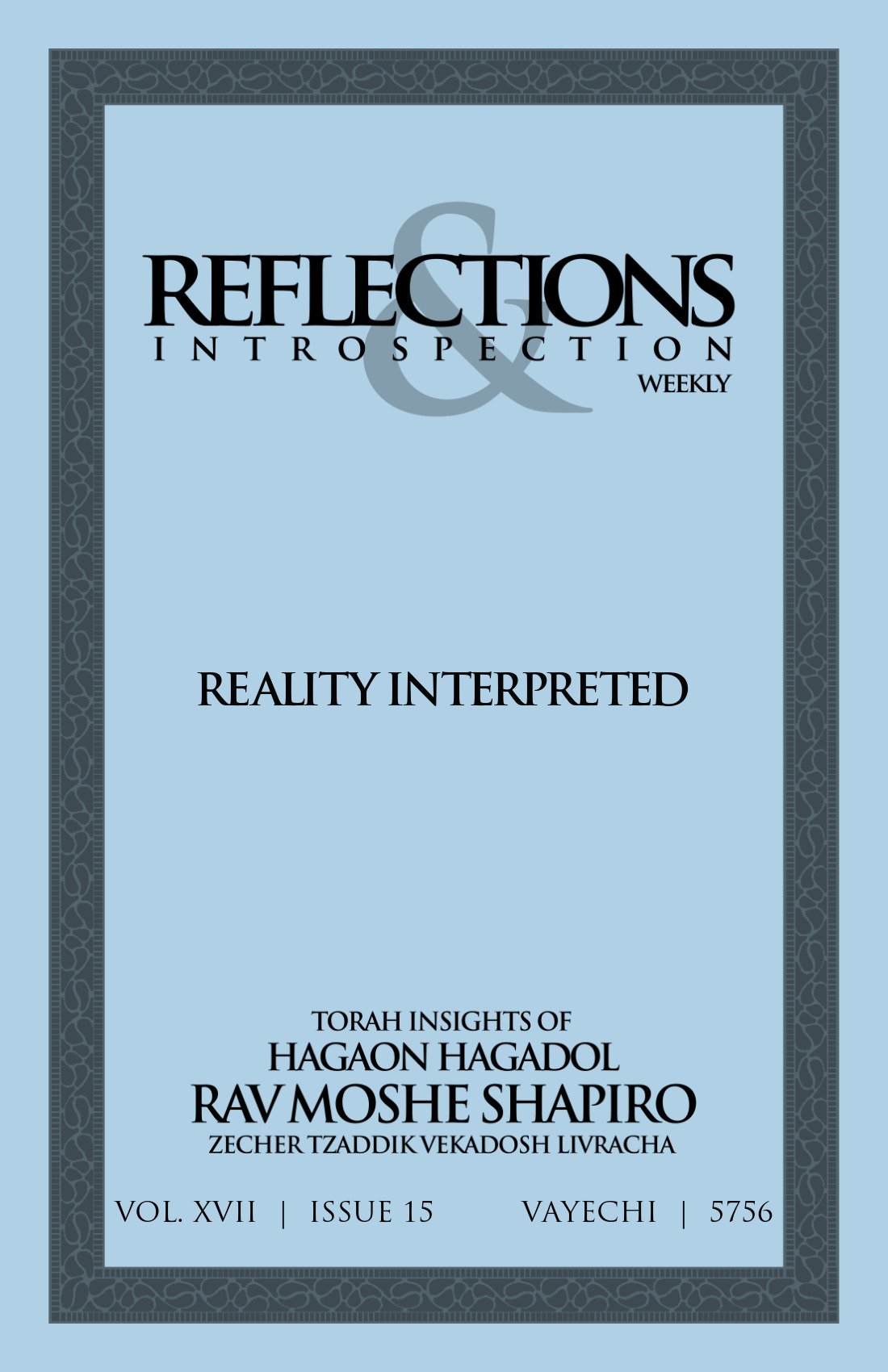 Cover of Reality Interpreted