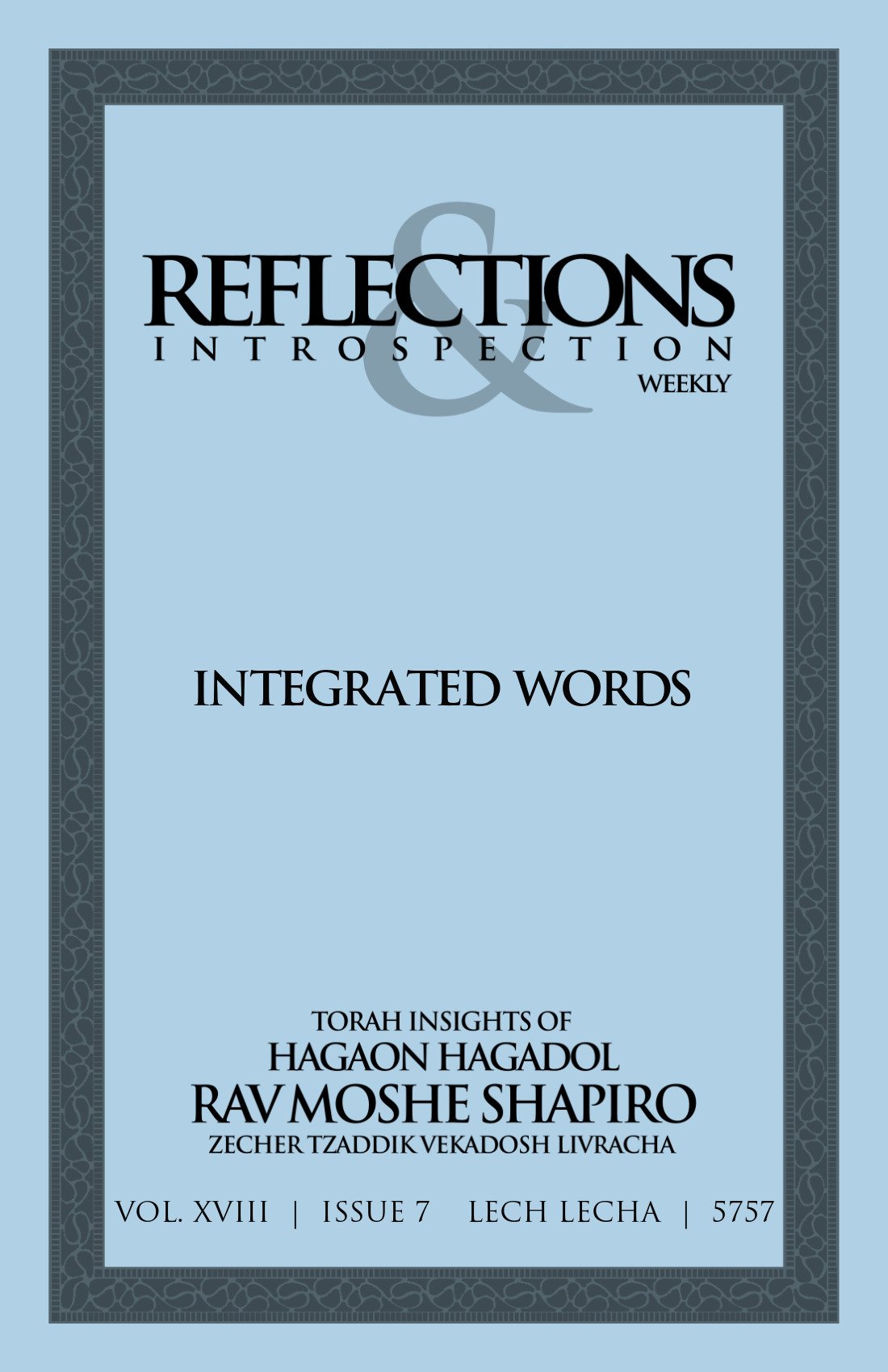 Cover of Integrated Words