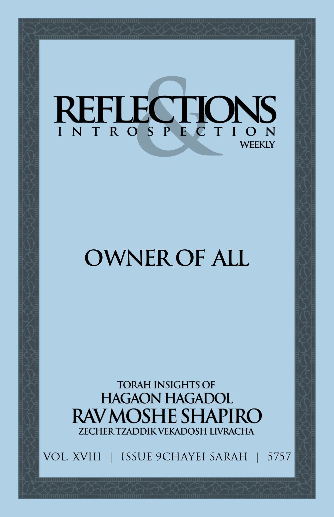 Cover of Owner of All