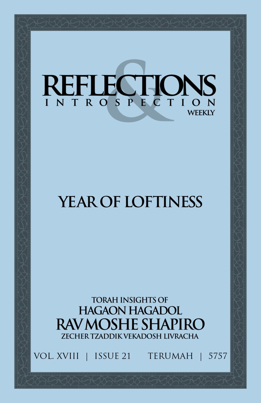 Cover of Year of Loftiness