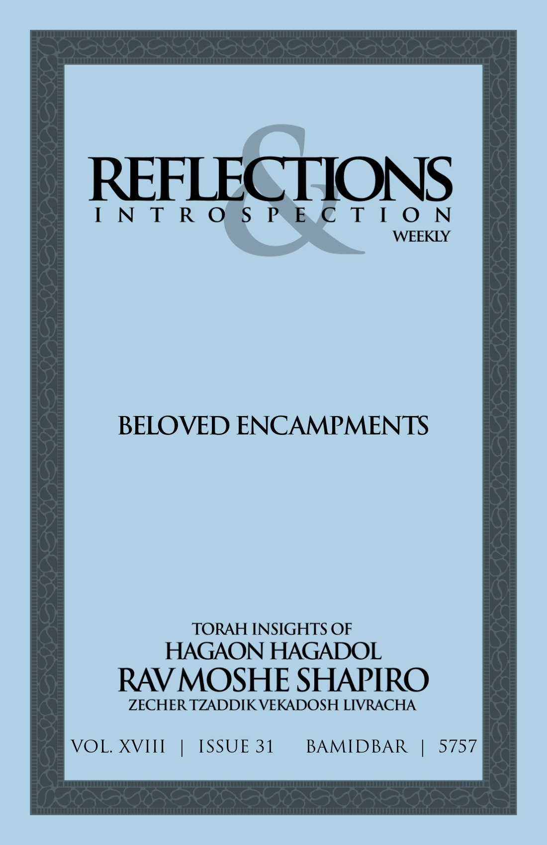 Cover of Beloved Encampments