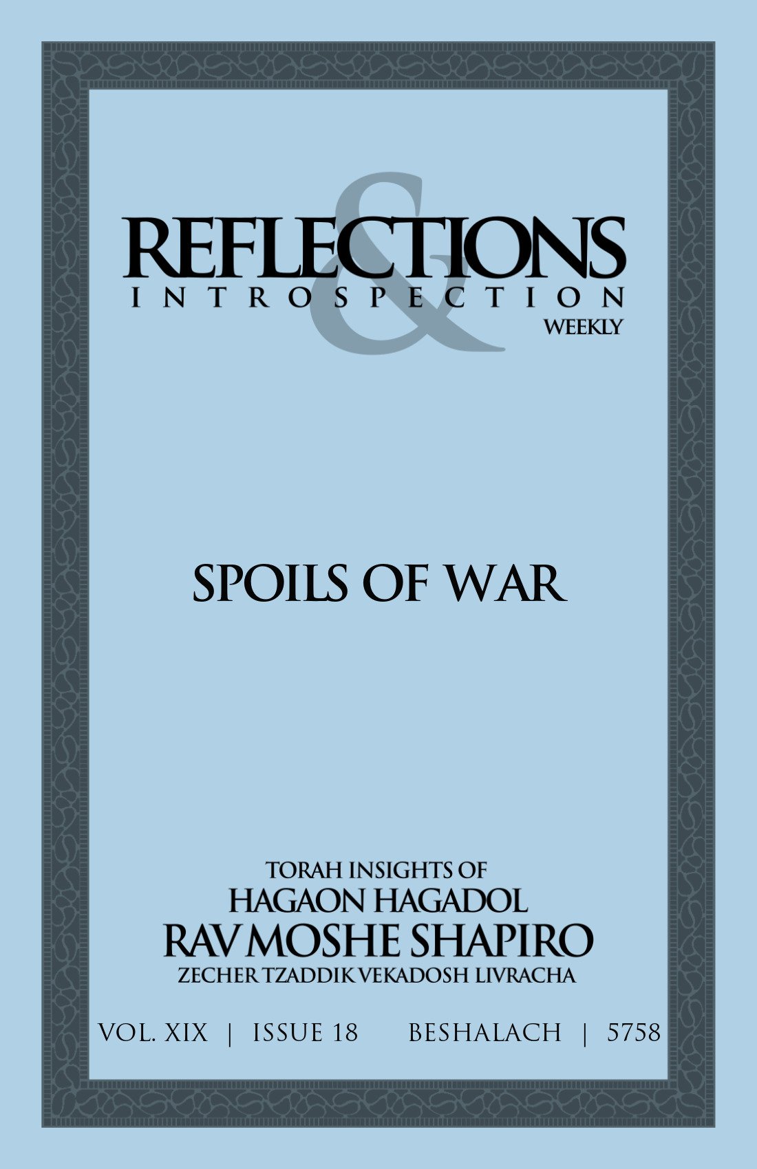 Cover of Spoils of War