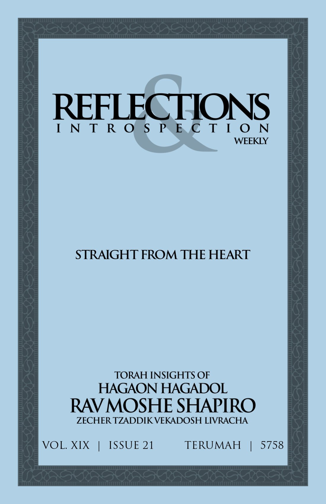 Cover of Straight from the Heart