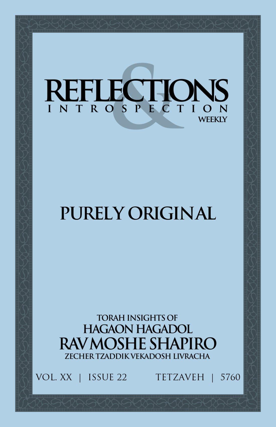 Cover of Purely Original