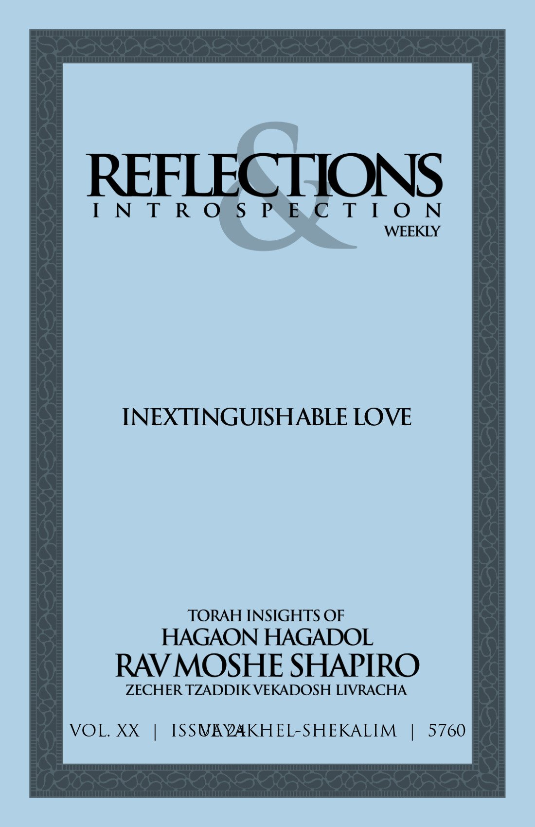 Cover of Inextinguishable Love