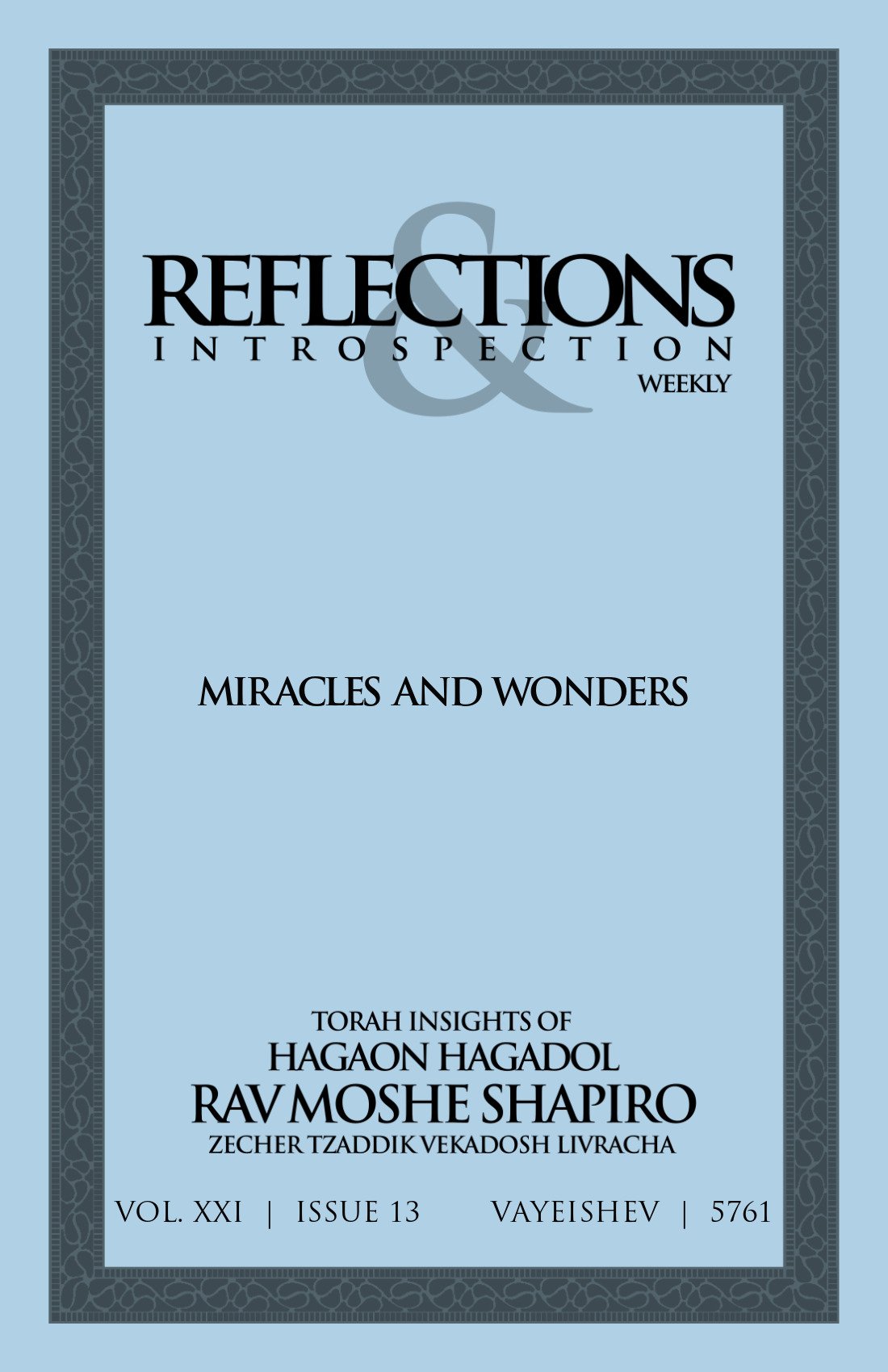 Cover of Miracles and Wonders