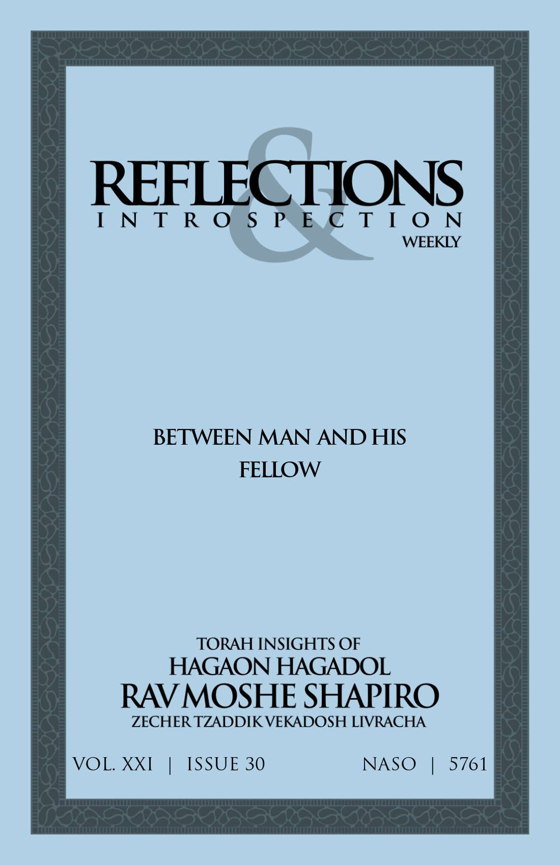 Cover of Between Man and His Fellow