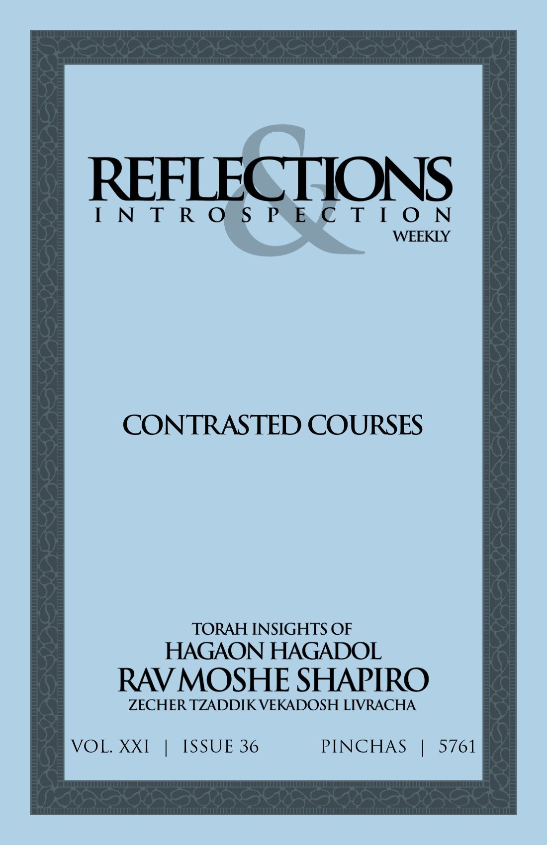 Cover of Contrasted Courses