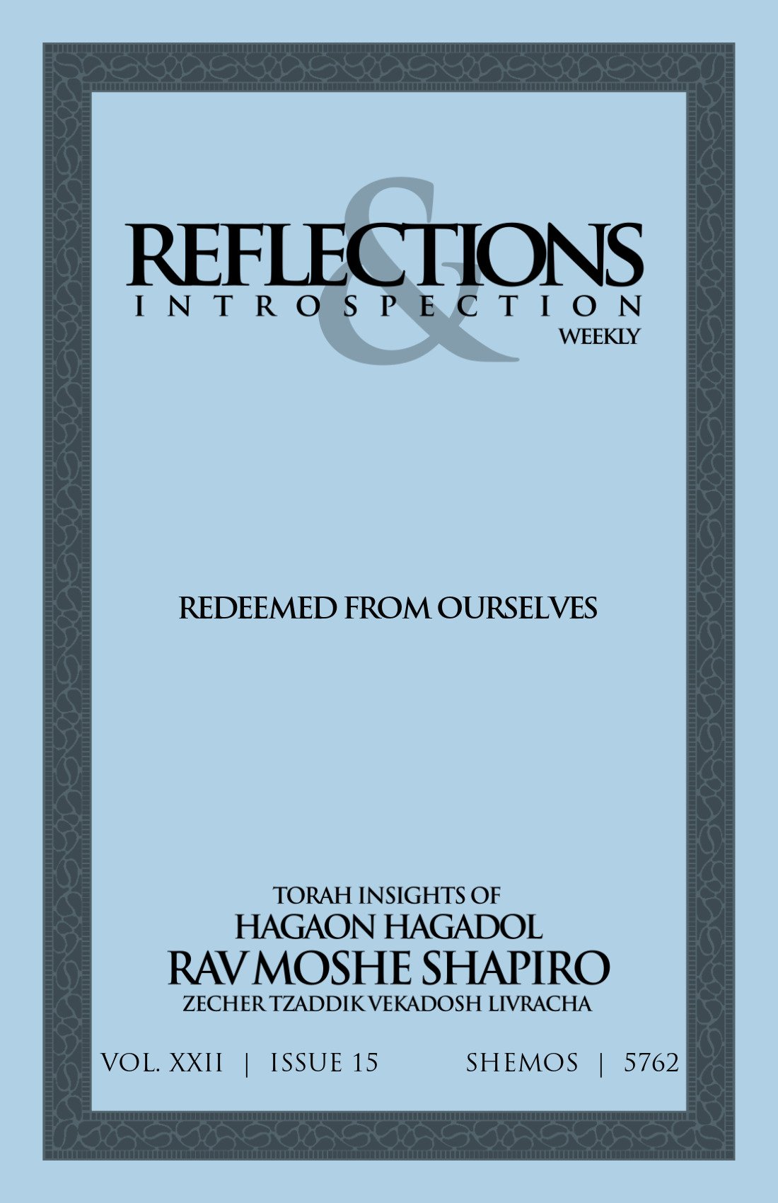 Cover of Redeemed from Ourselves