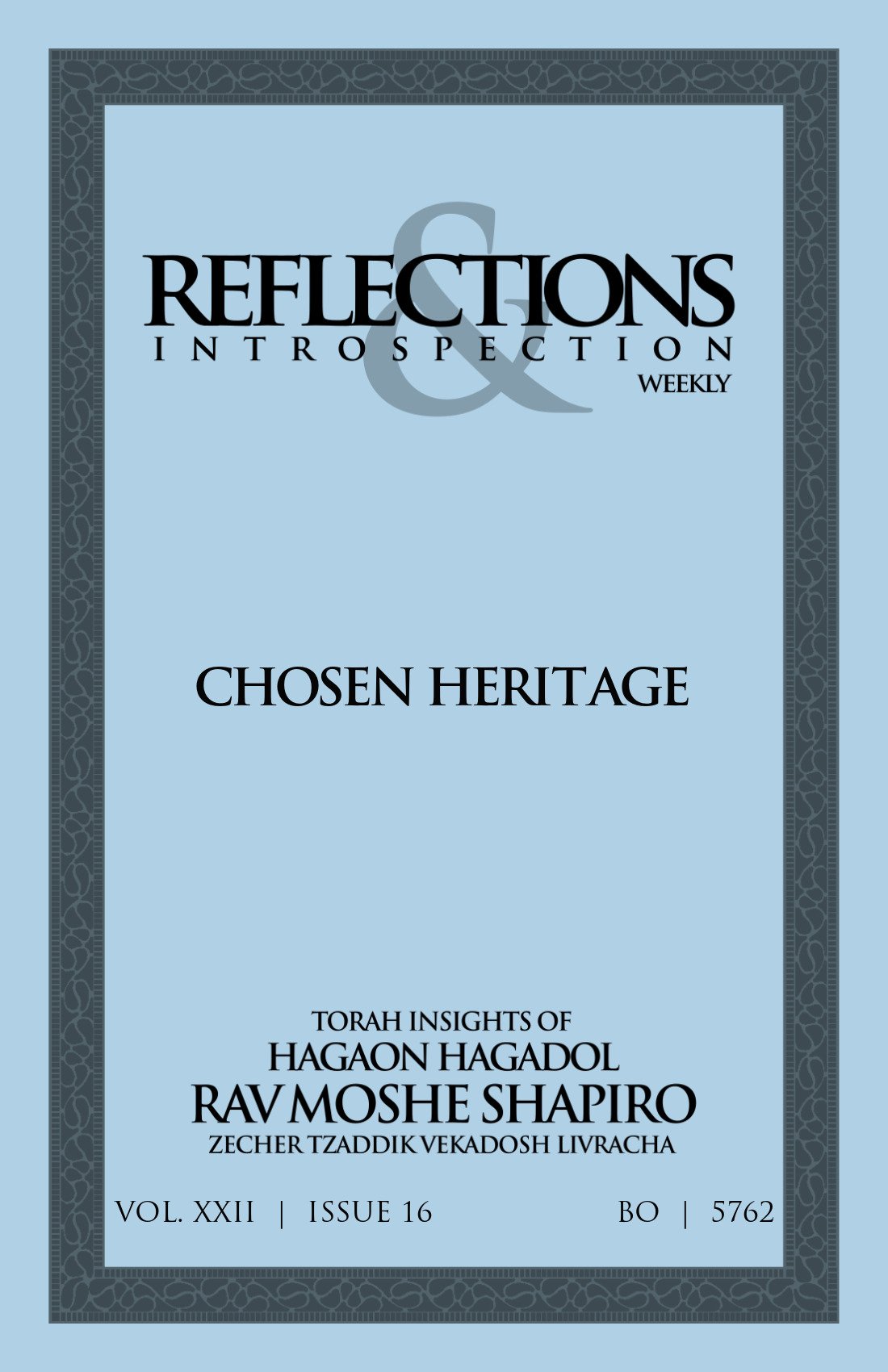 Cover of Chosen Heritage