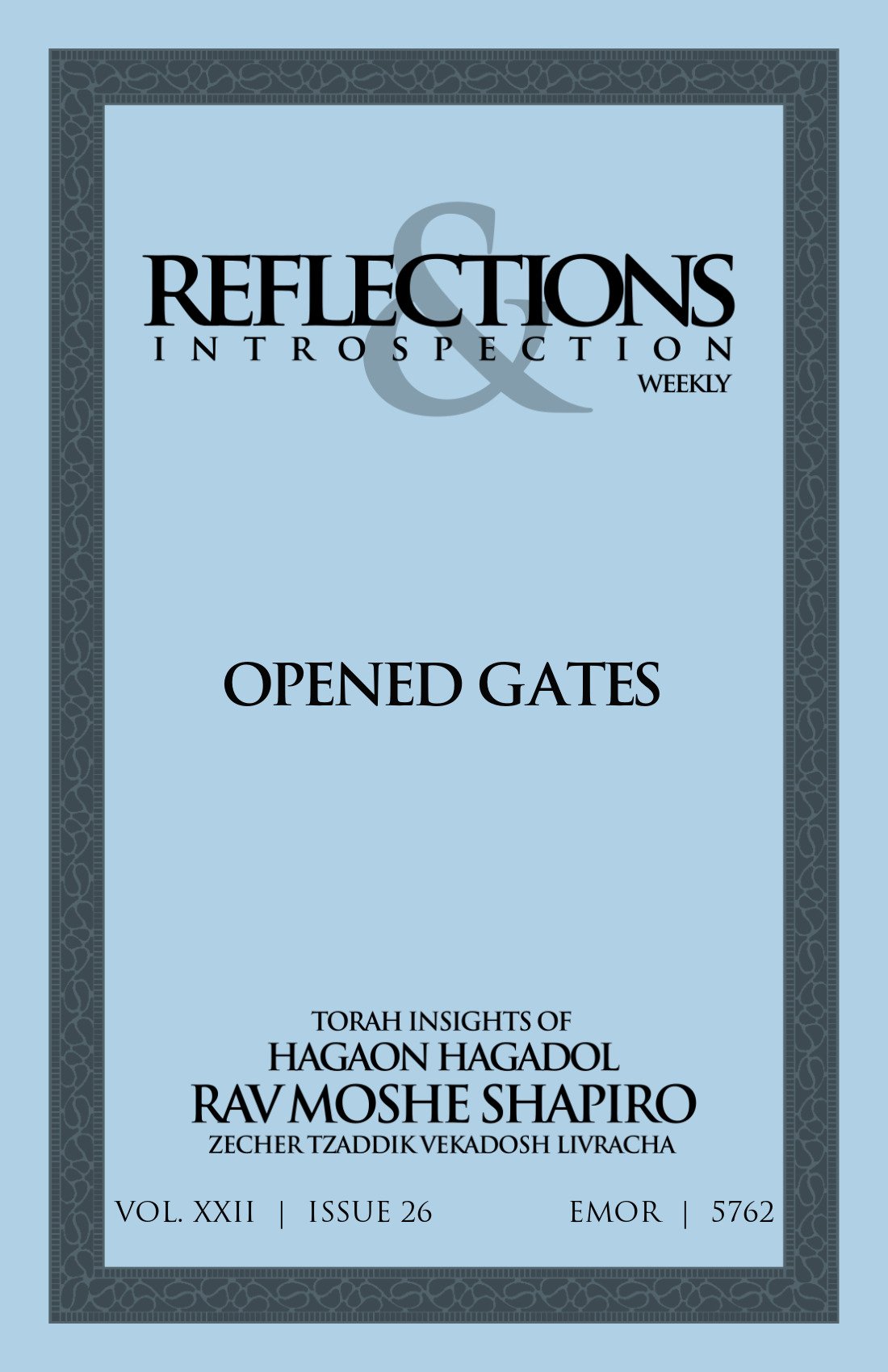 Cover of Opened Gates